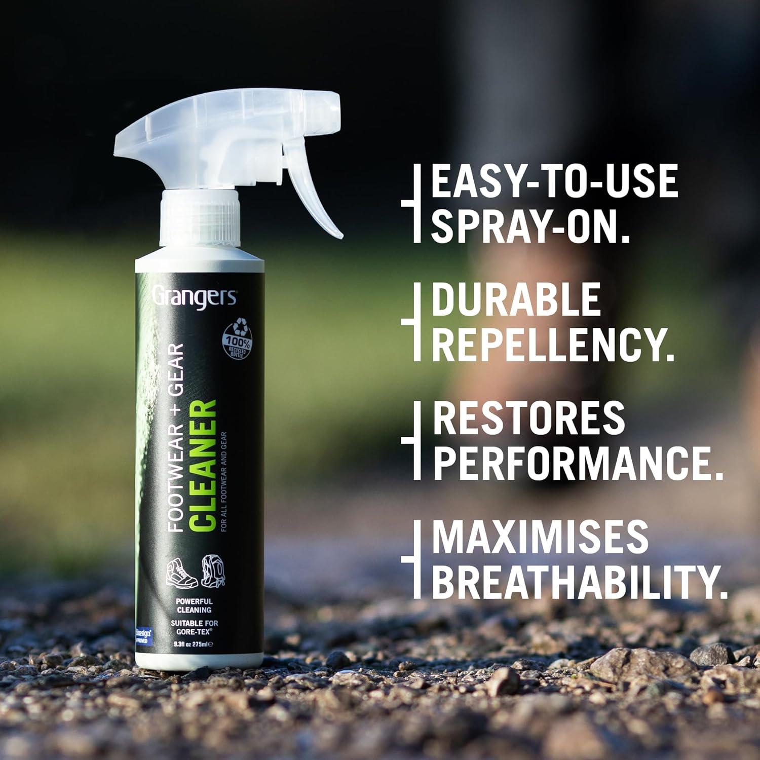 Limpiador de Calzado y Equipo Grangers 275 ml Ecológico