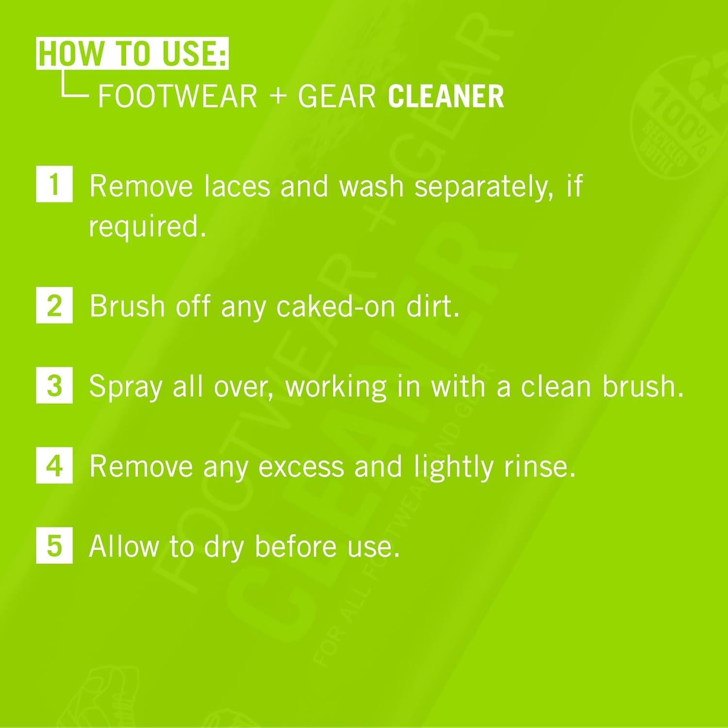 Limpiador de Calzado y Equipo Grangers 275 ml Ecológico