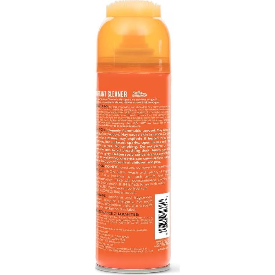 Limpiador Instantáneo Sof Sole para Calzado Deportivo 266ml