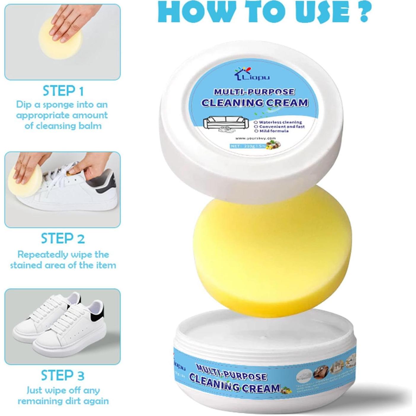 Limpiador de Zapatillas Multifuncional Liapu 258g