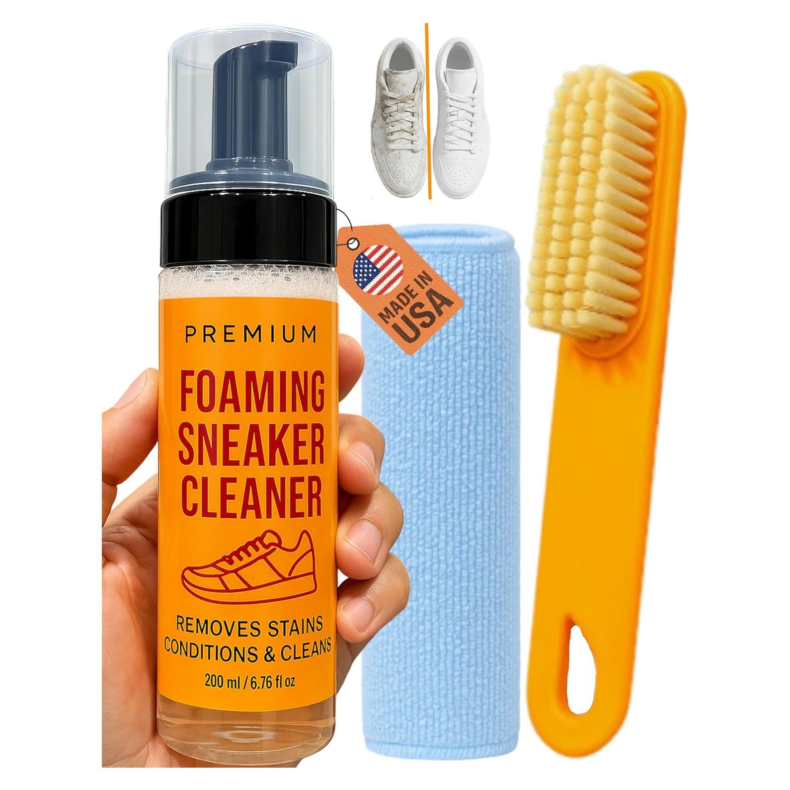 Limpiador Espumoso de Zapatos 200ml - Ecológico y Efectivo