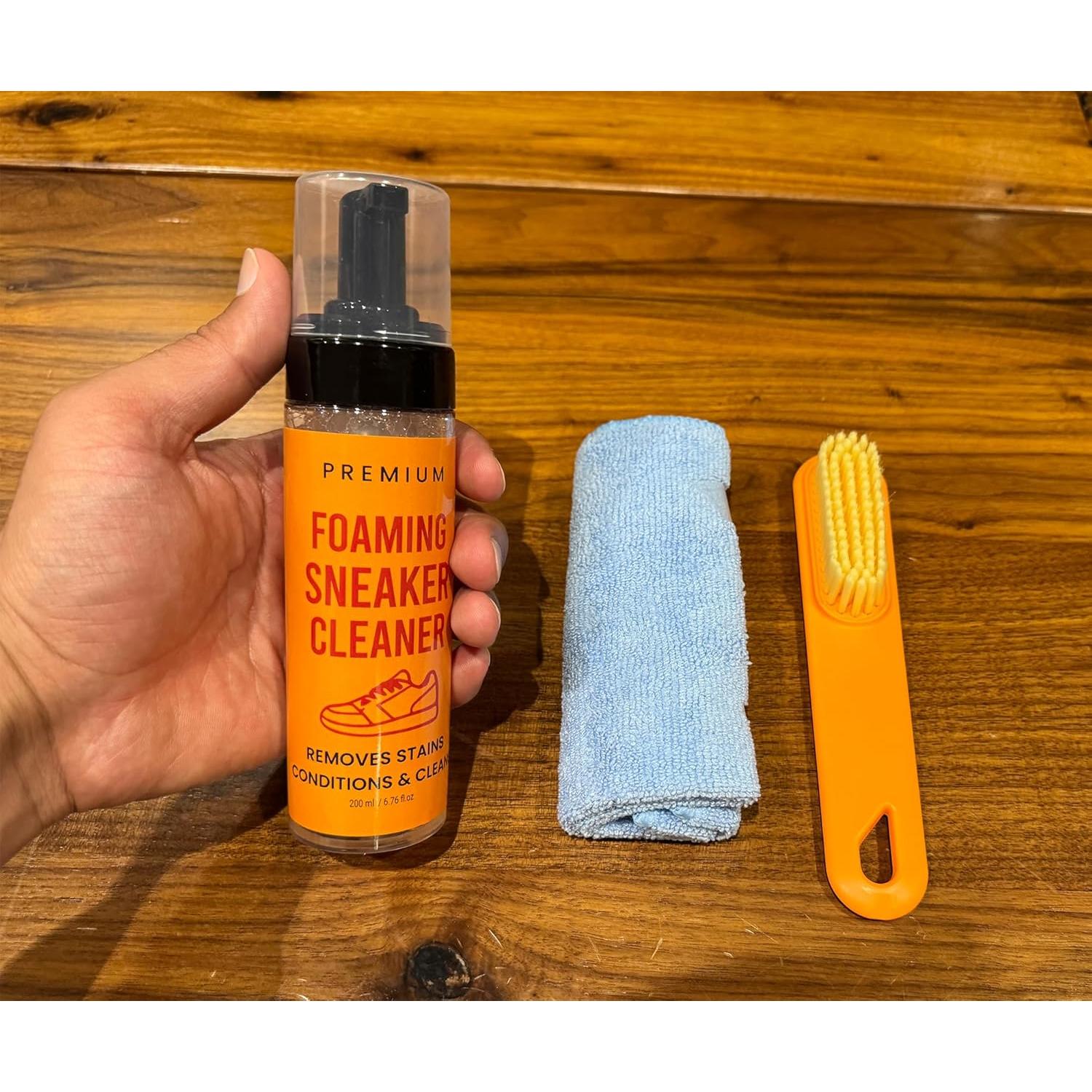 Limpiador Espumoso de Zapatos 200ml - Ecológico y Efectivo