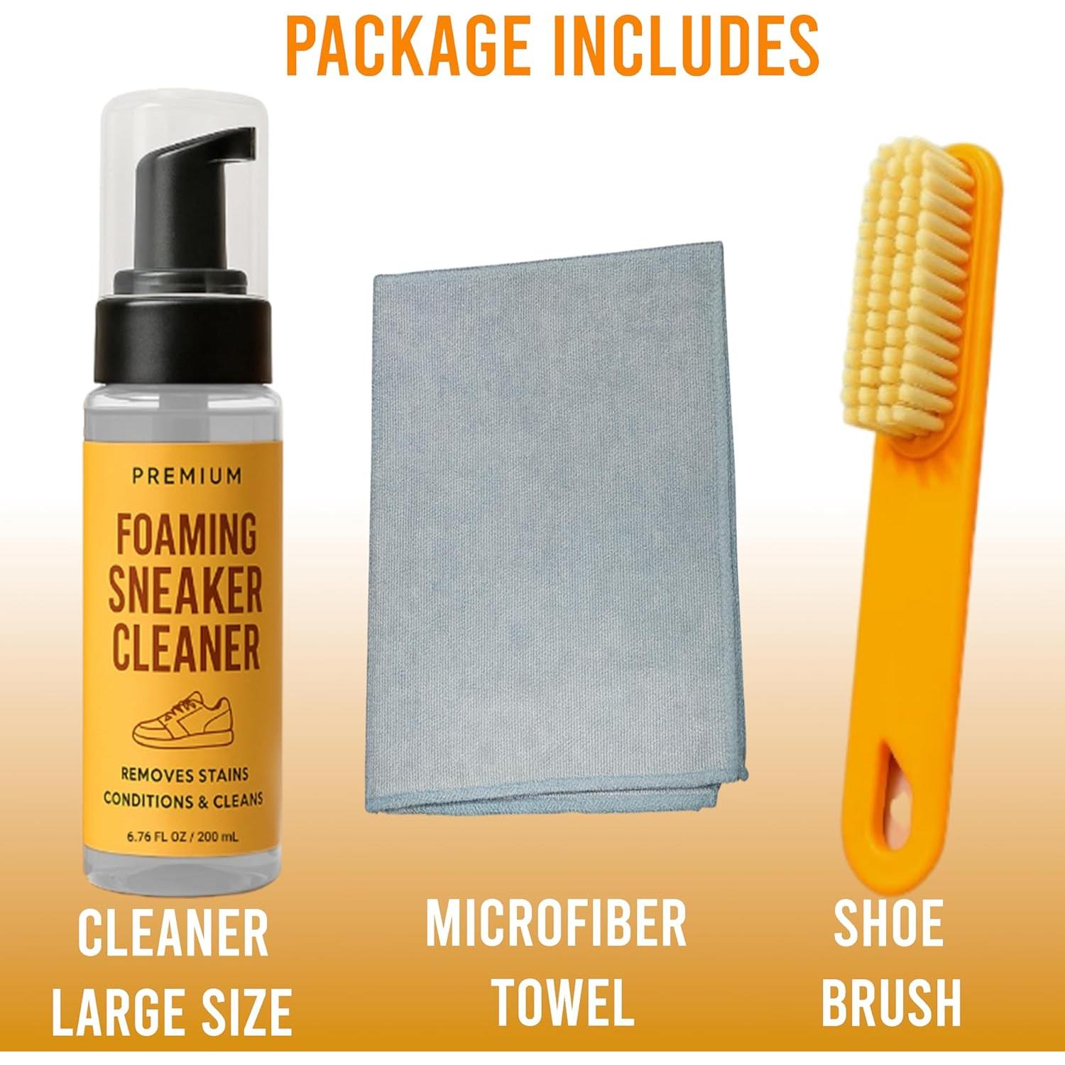 Limpiador Espumoso de Zapatos 200ml - Ecológico y Efectivo