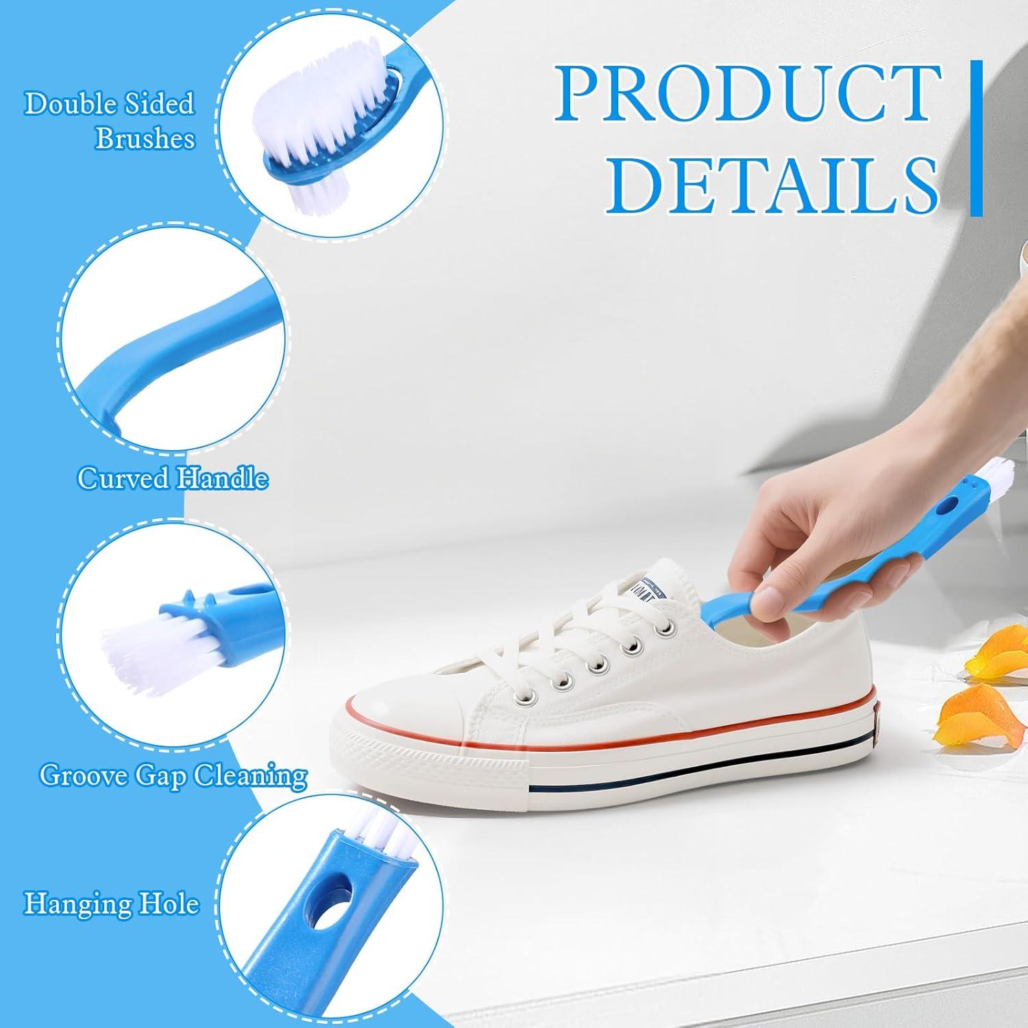 Cepillos de Limpieza de Zapatos ISKYBOB 2 Piezas 25.5cm