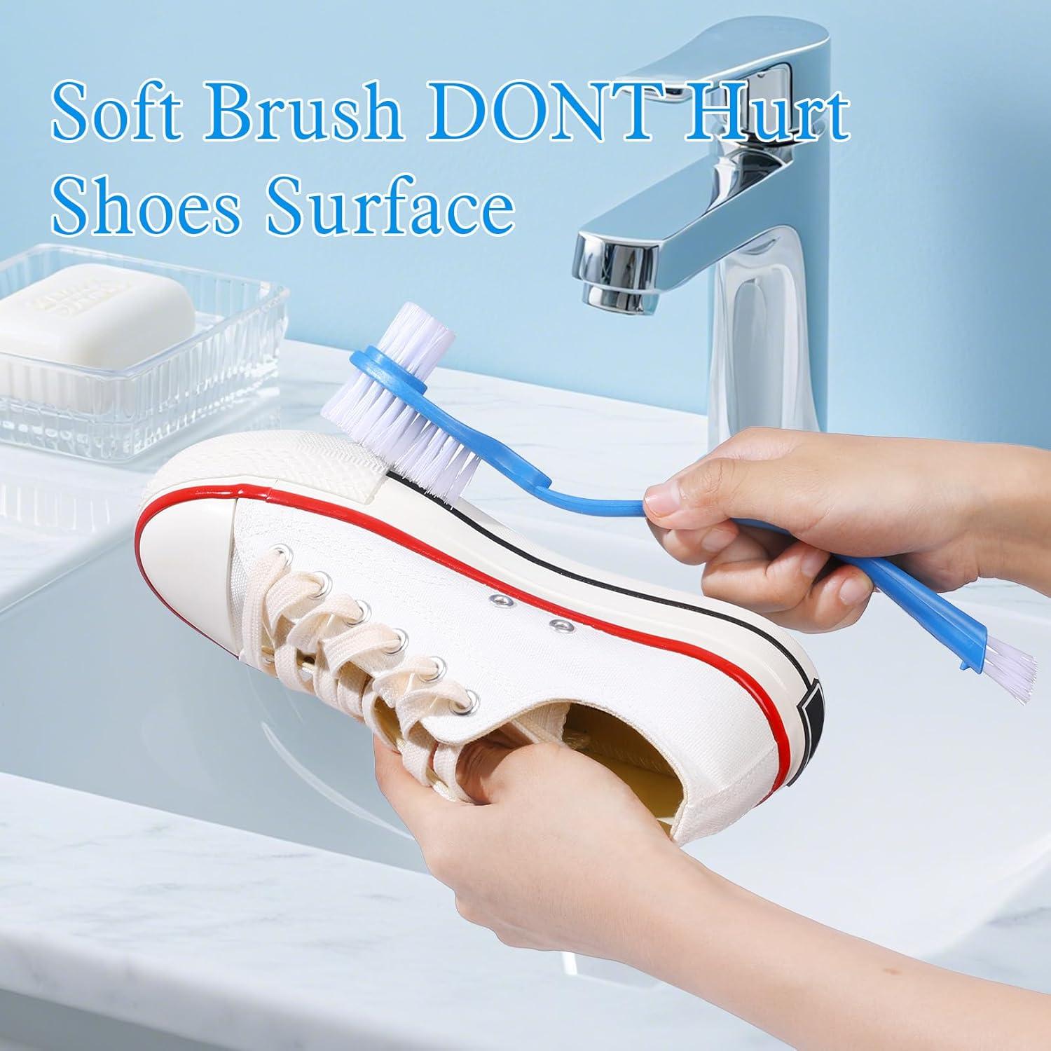 Cepillos de Limpieza de Zapatos ISKYBOB 2 Piezas 25.5cm