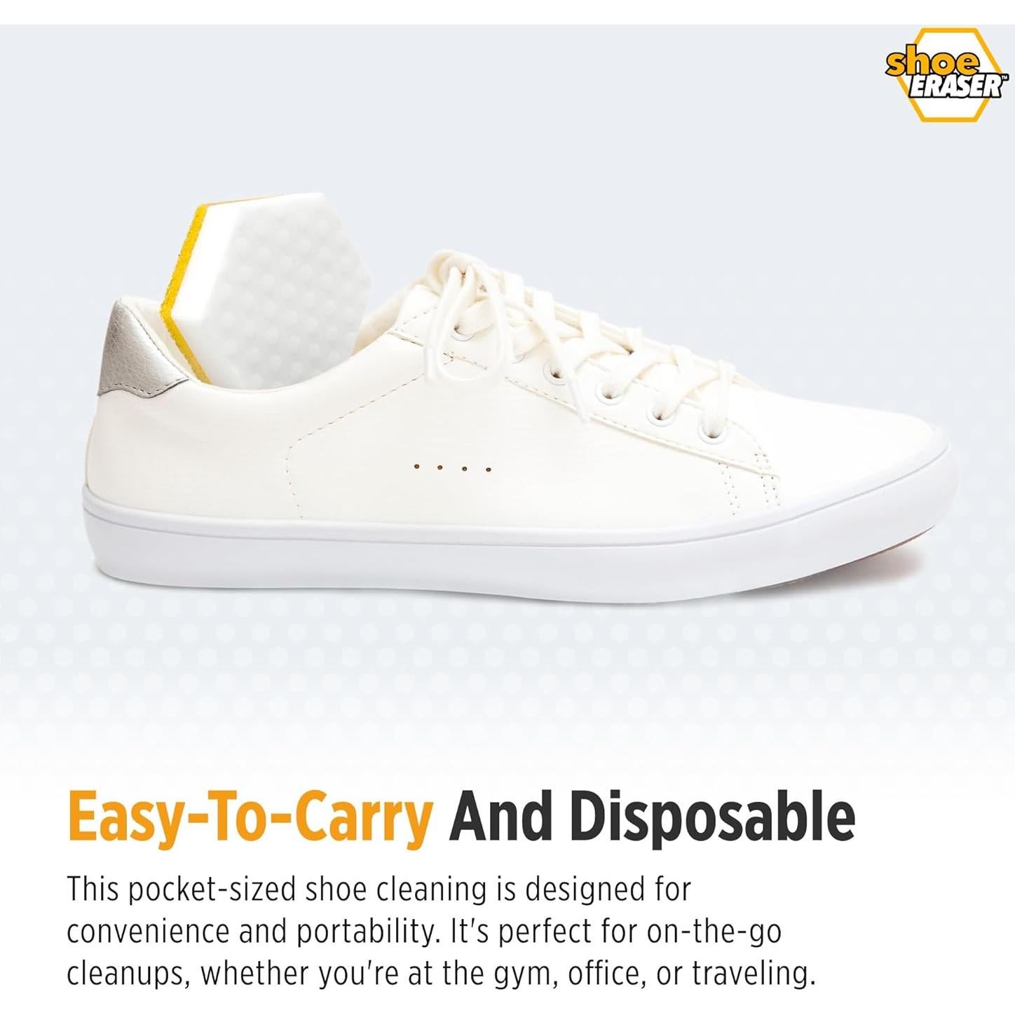 Limpiador de Zapatillas Shoe Eraser - Esponja Doble Cara 1 Unidad