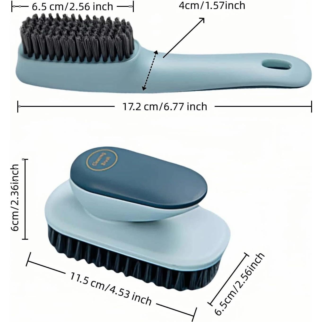 Juego de Cepillos de Limpieza RyanDesign - 2 Piezas Ergonómicos
