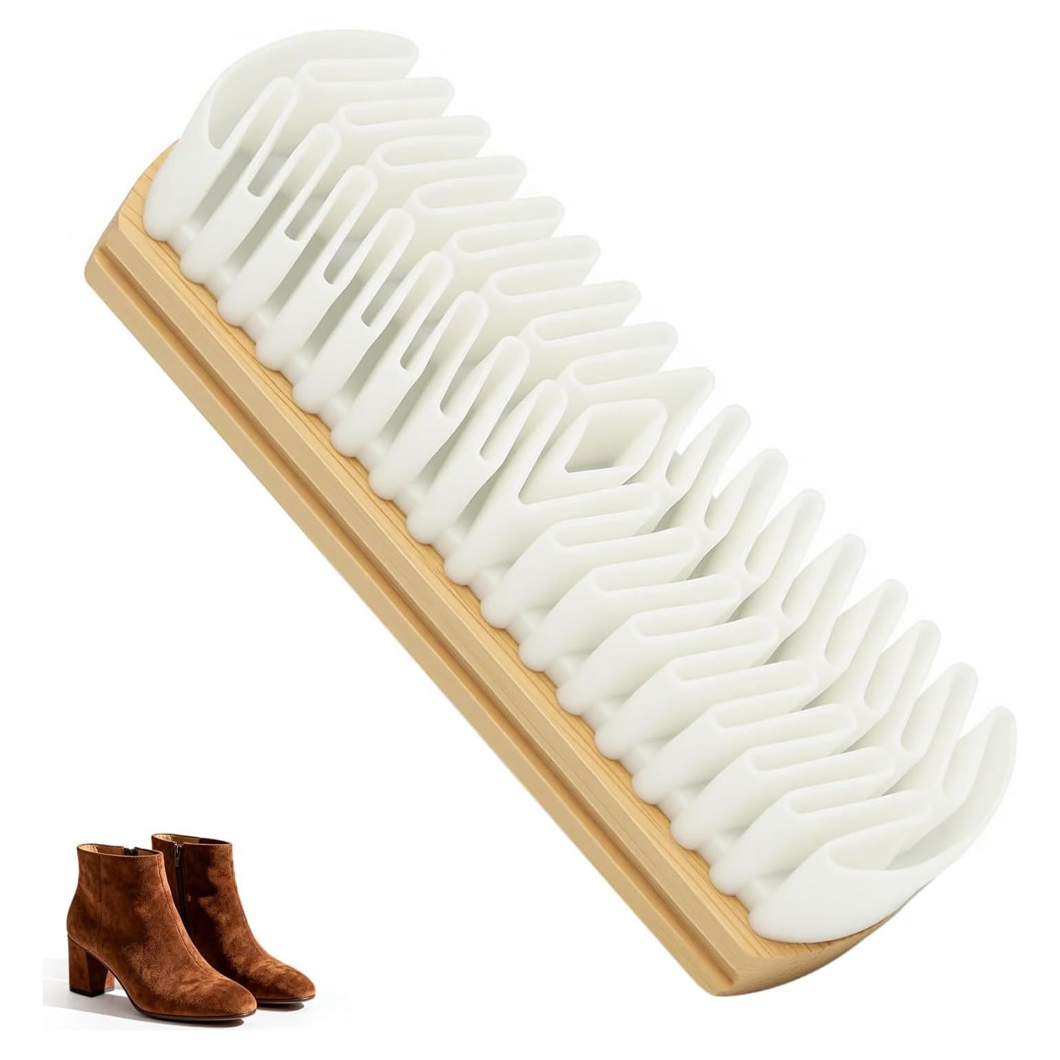 Juego de Cepillo y Borrador de Ante Tydlig - Limpieza para Zapatos y Bolsos