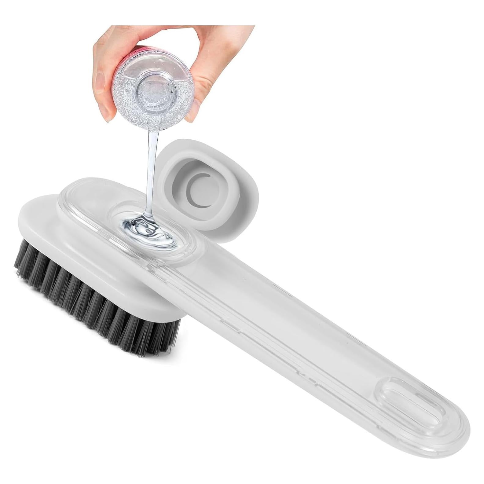 Cepillo de limpieza para zapatos SHENMENG con dispensador