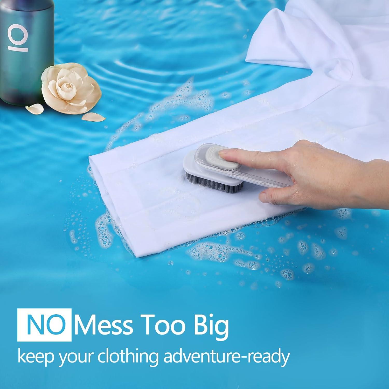 Cepillo de limpieza para zapatos SHENMENG con dispensador