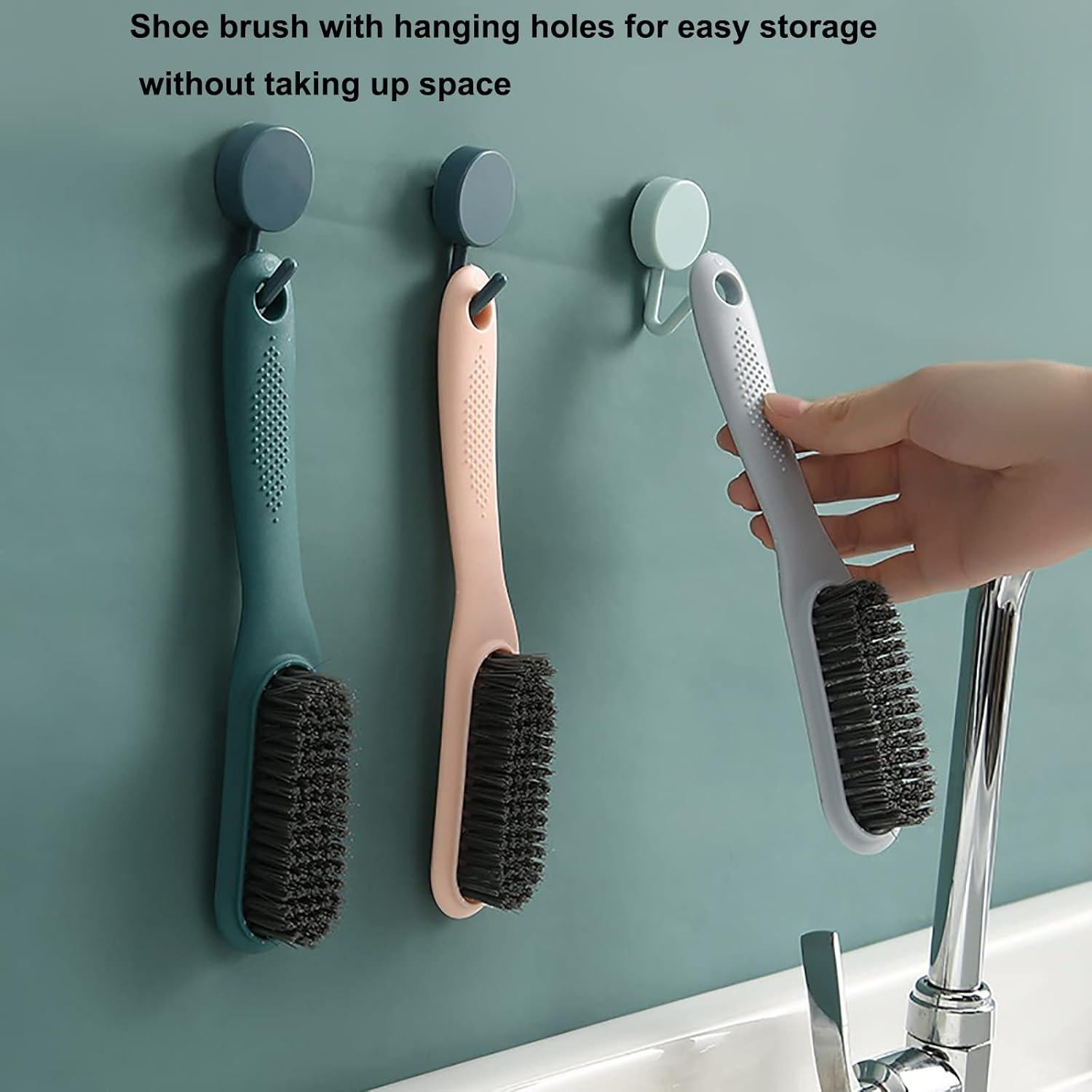 Cepillo de Limpieza Gouccpu para Zapatos y Ropa - Paquete de 2