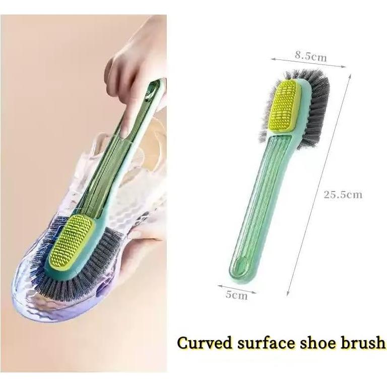 Cepillo Limpiador de Zapatos Katotey - Mango Largo y Suave