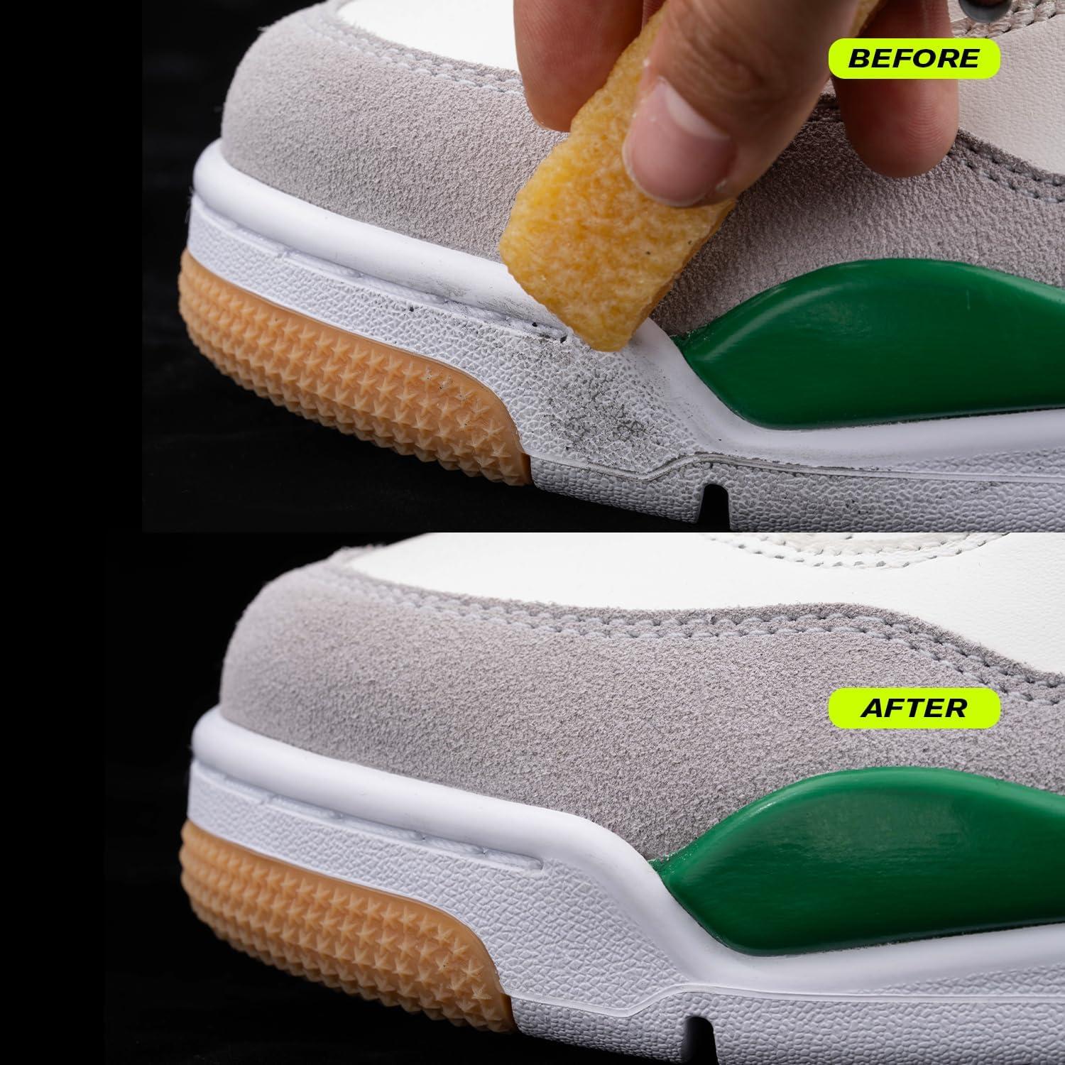 Limpiador de Zapatos de Ante Borrador - Limpieza en Seco