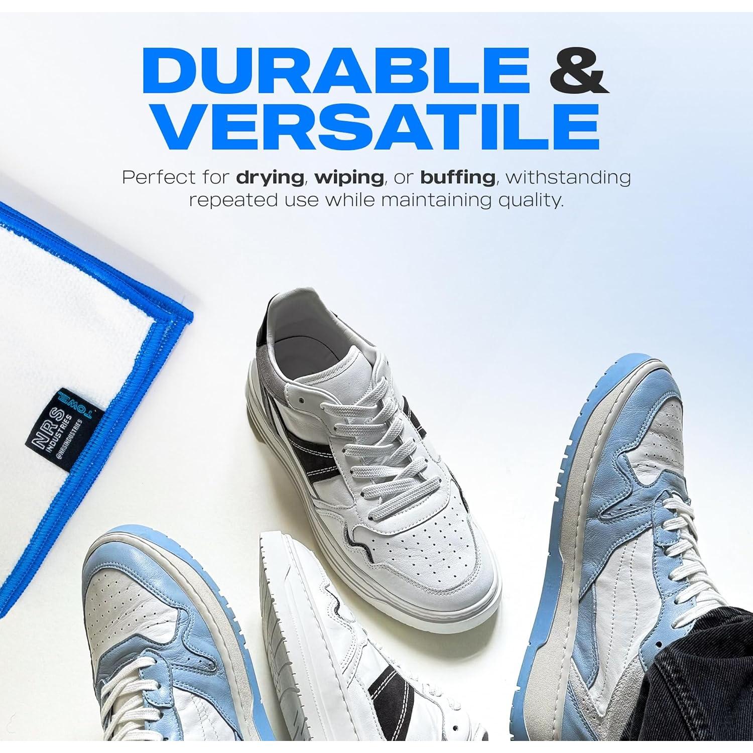 Paño de limpieza de zapatos NRS Industries microfibra 10x7.6cm