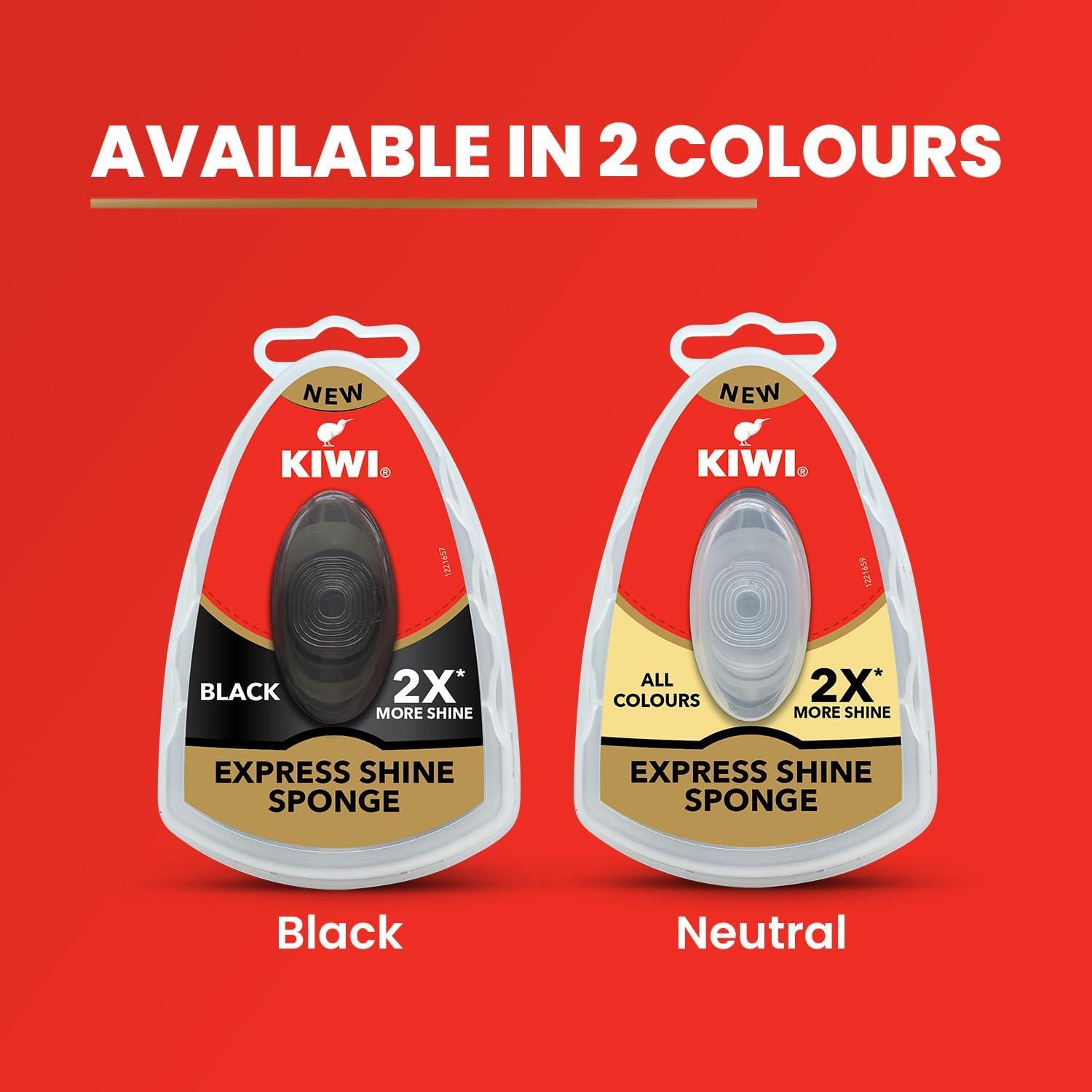 Esponja Brillo Expreso KIWI para Calzado 5ml Cera Cuero