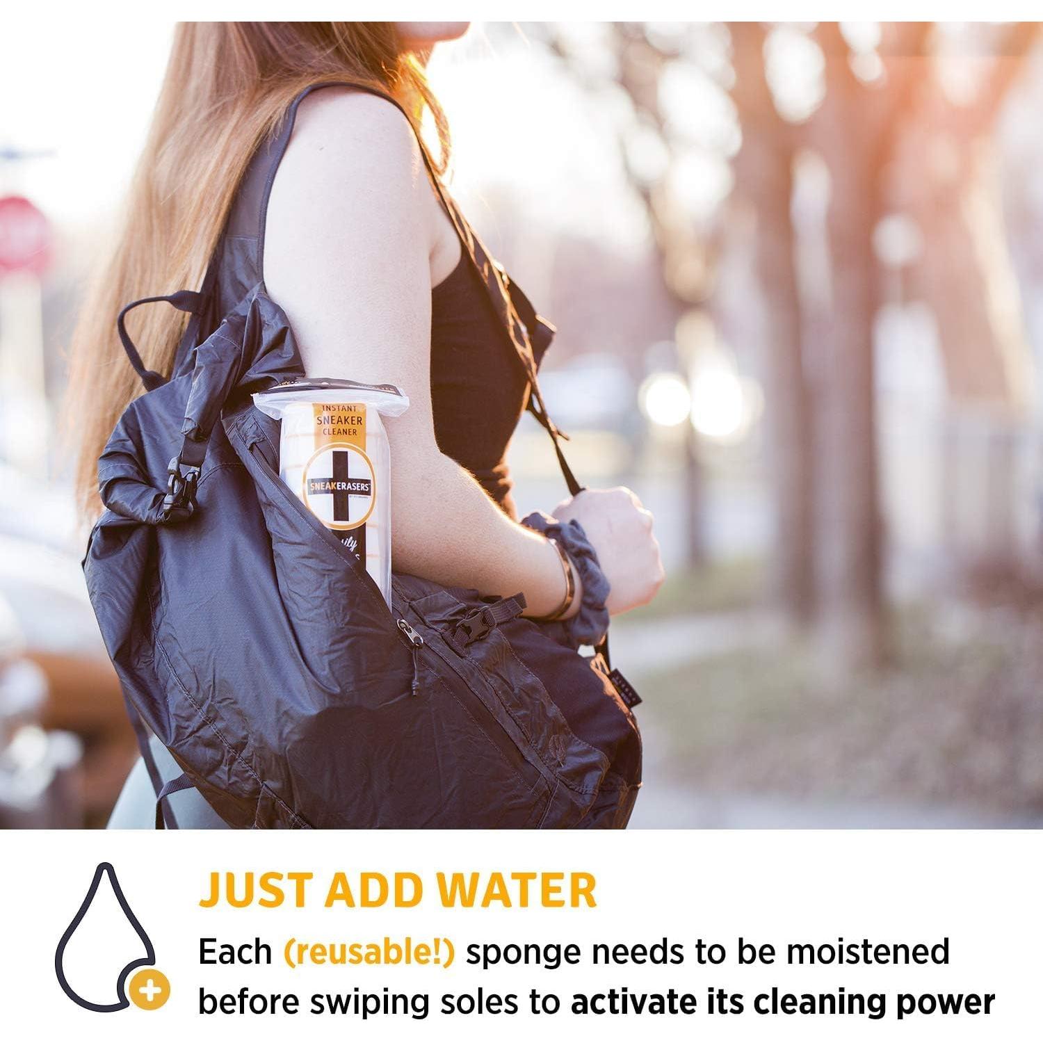 Limpiador de Zapatos SneakERASERS - Esponja Doble Cara 20 Unidades