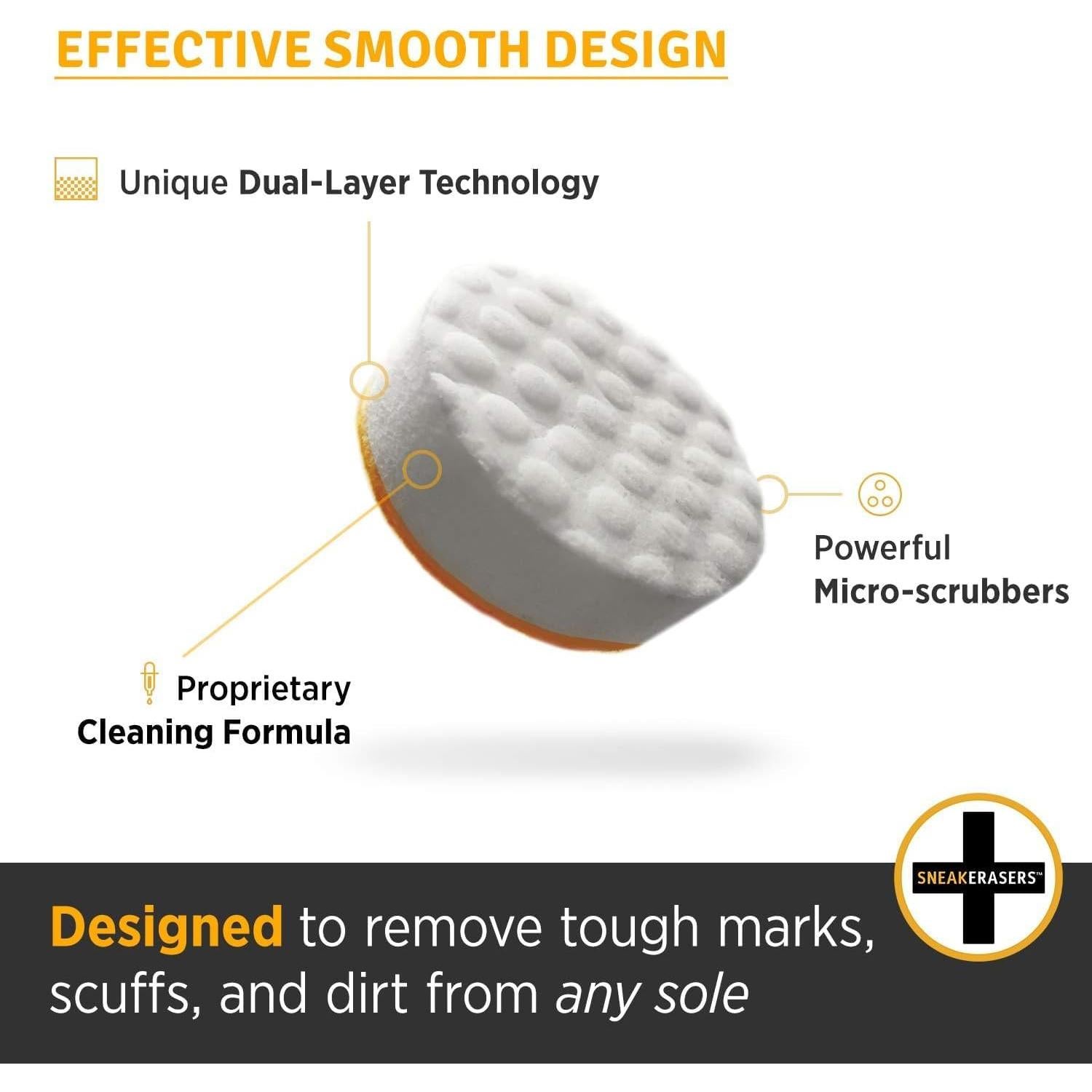 Limpiador de Zapatos SneakERASERS - Esponja Doble Cara 20 Unidades