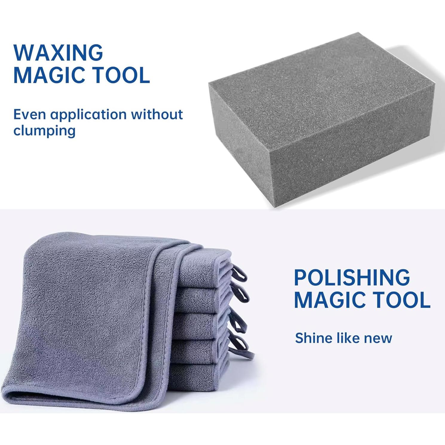 Kit de Pulido de Zapatos Alloda Negro y Marrón - Cepillo y Toalla