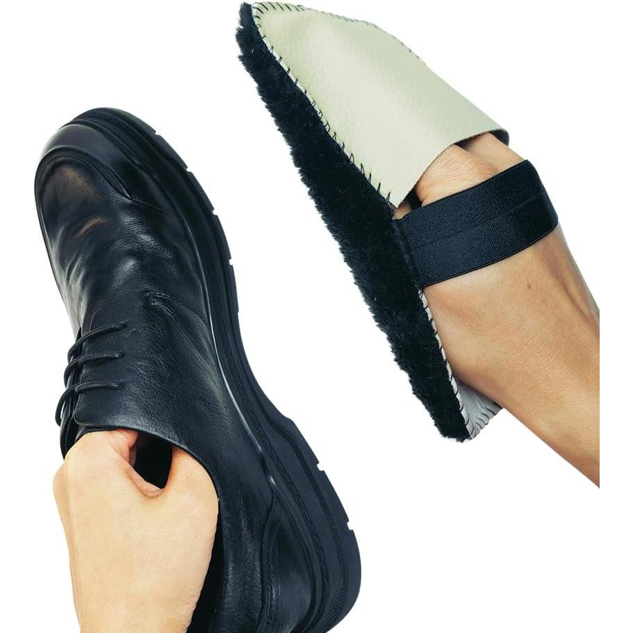 Pasta para zapatos negra HILILON 2-pack 50ml con paño