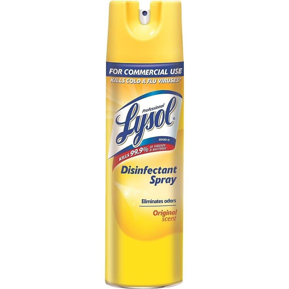 Aerosol Desinfectante Lysol Profesional 539g - Paquete de 12