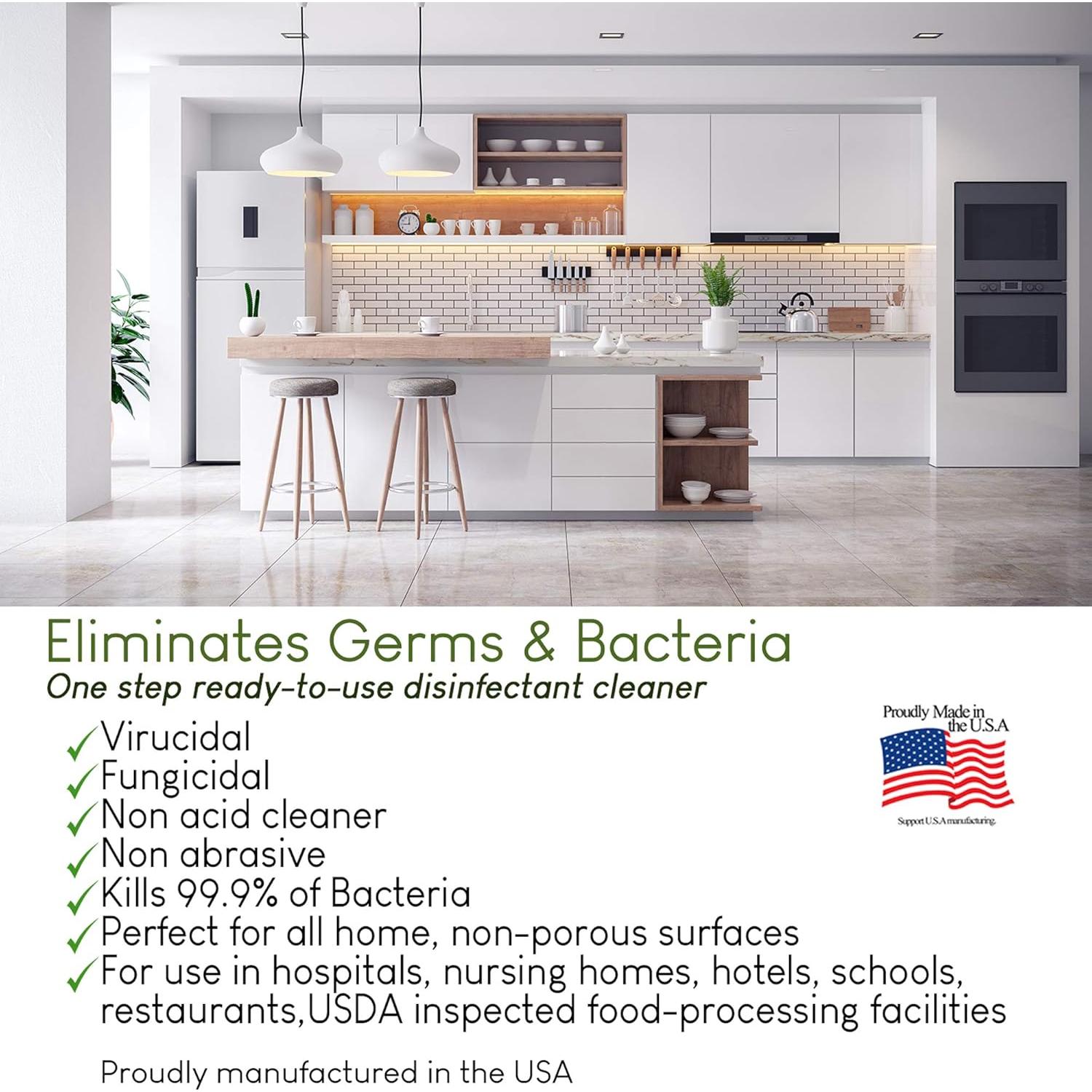 In-Cide Spray Desinfectante 24 oz Pack de 6 - Grado Hospitalario