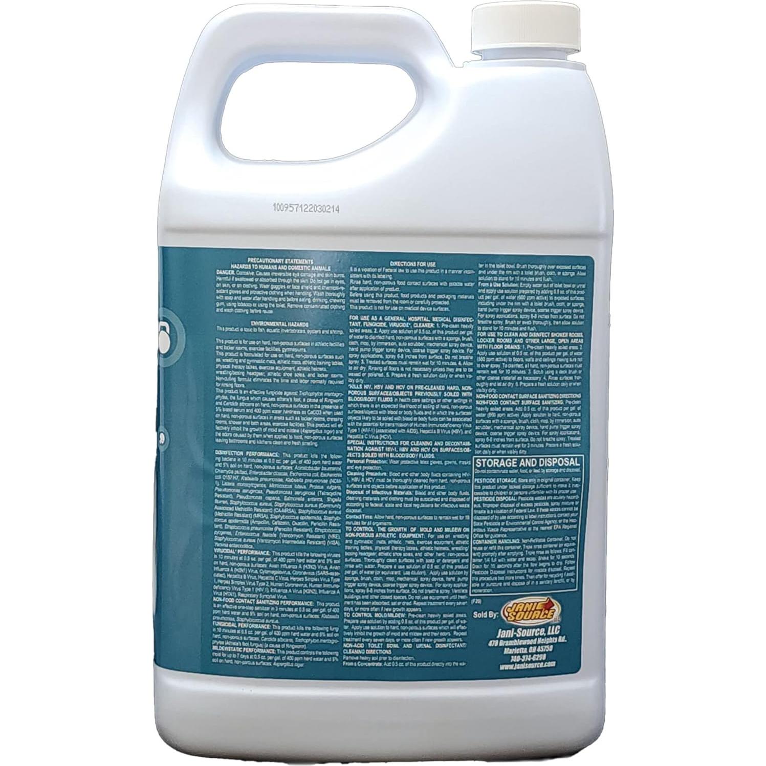 Desinfectante GymCide 3.78L + 2 Botellas 0.95L para Gimnasios