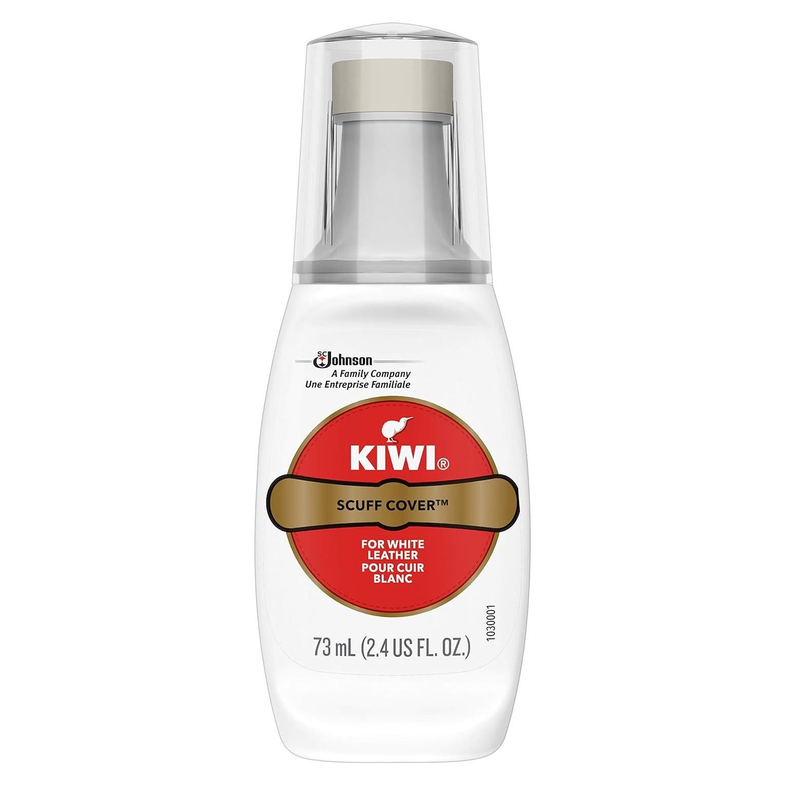 Cubierta para Rasguños KIWI 68 ml - Brillo Natural para Cuero Blanco