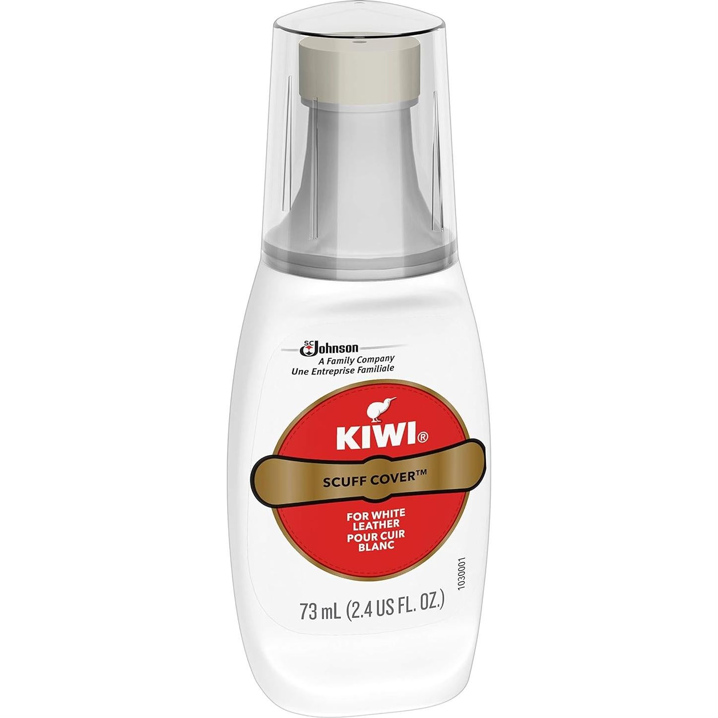 Cubierta para Rasguños KIWI 68 ml - Brillo Natural para Cuero Blanco