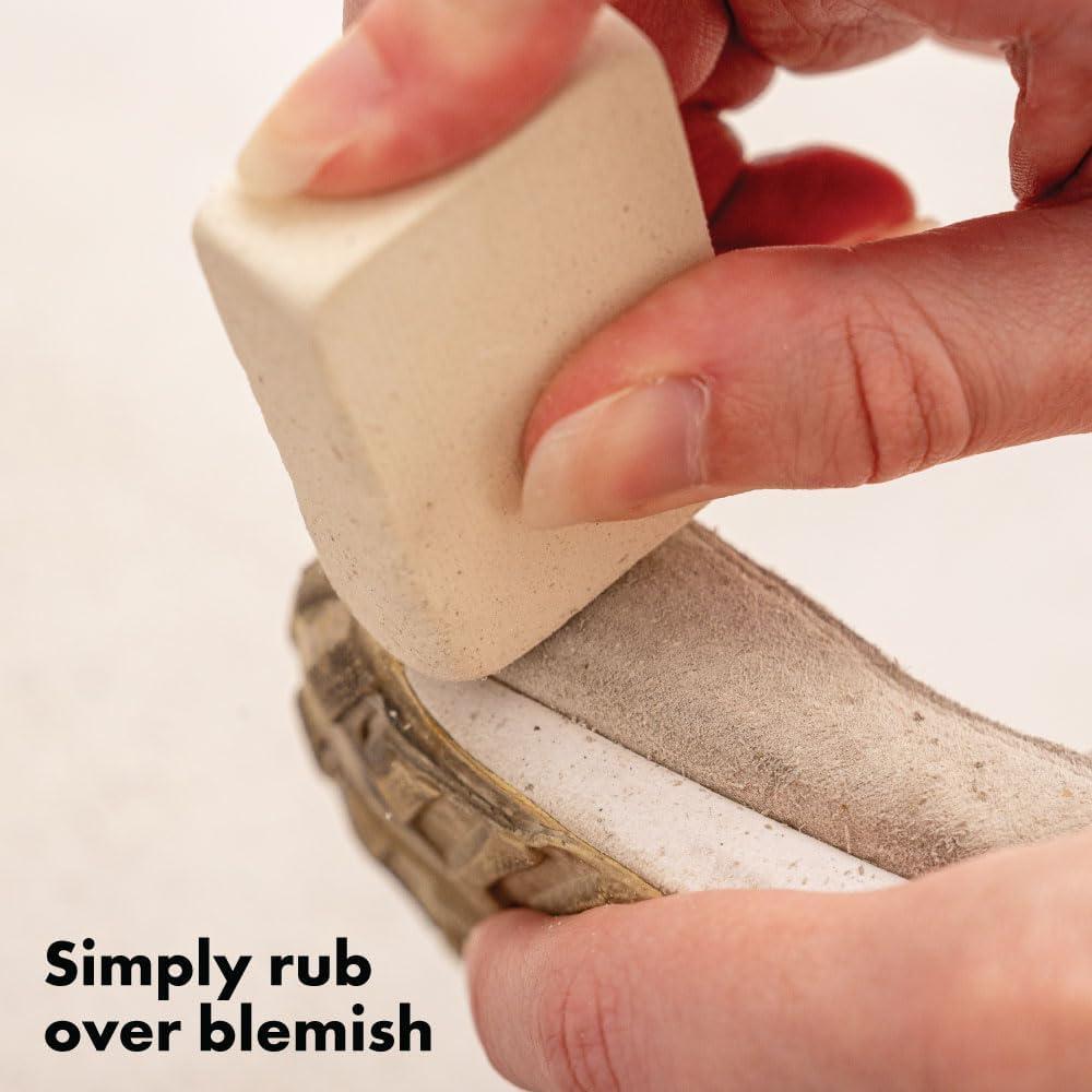 Borrador de Suede y Nubuck FootFitter - Limpiador de Zapatillas