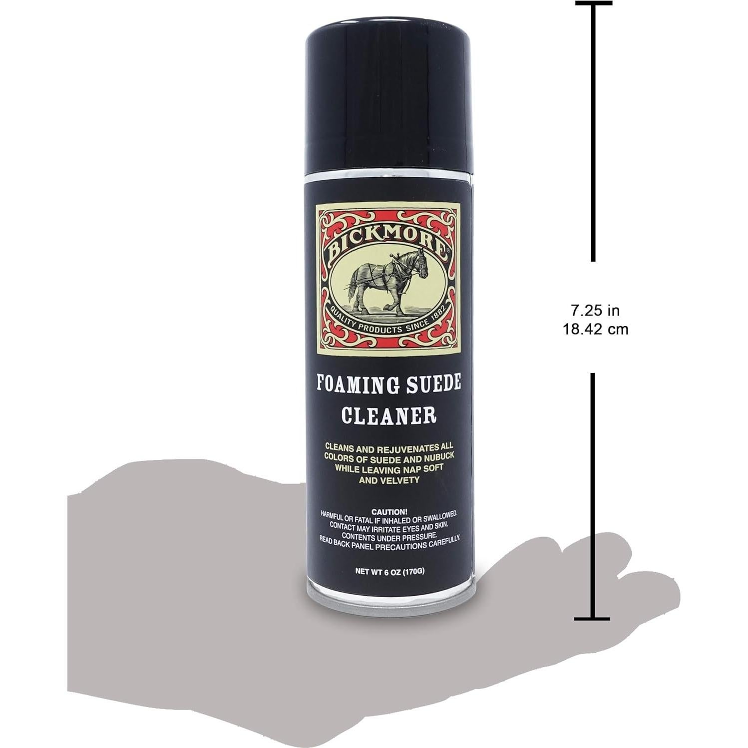 Limpiador Espumoso de Ante Bickmore 272g - Removedor de Manchas