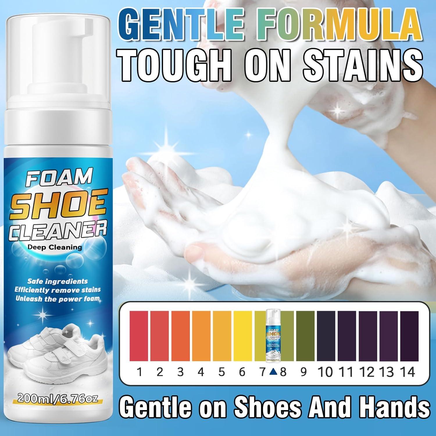 Limpiador de Zapatos Vereclue 200ml - Kit Completo 4 en 1