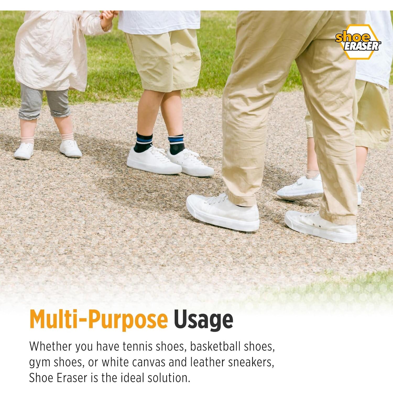 Limpiador de Suelas SneakERASERS - Esponja Doble Cara (2 Unidades)