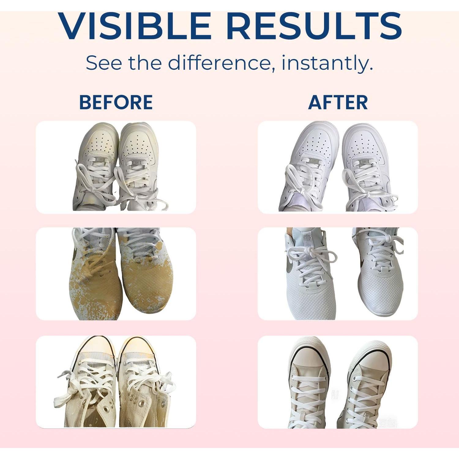 Kit de limpieza de zapatos 3 en 1 Kicks - 100 mL - Ecológico