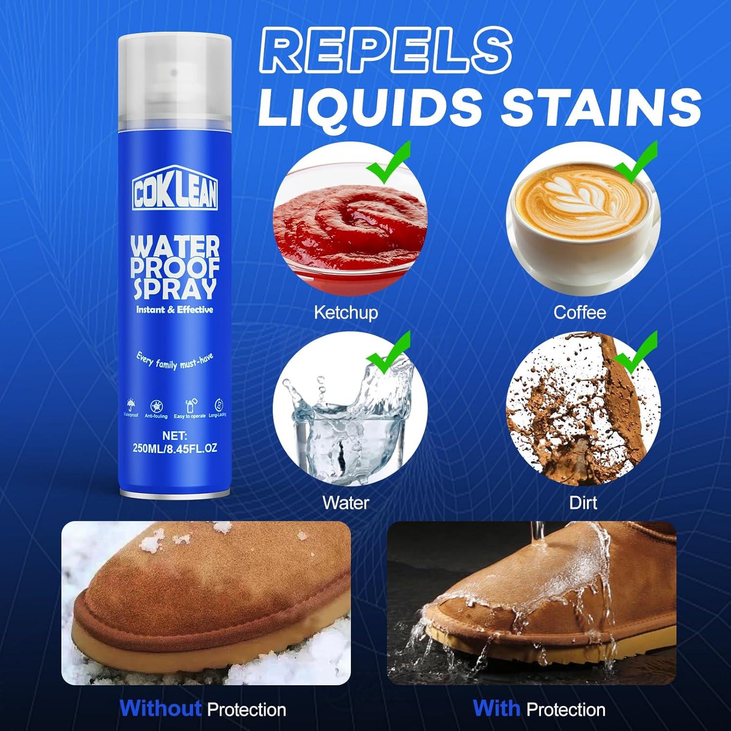 Spray Protector Impermeable Nano para Zapatos 250 ml