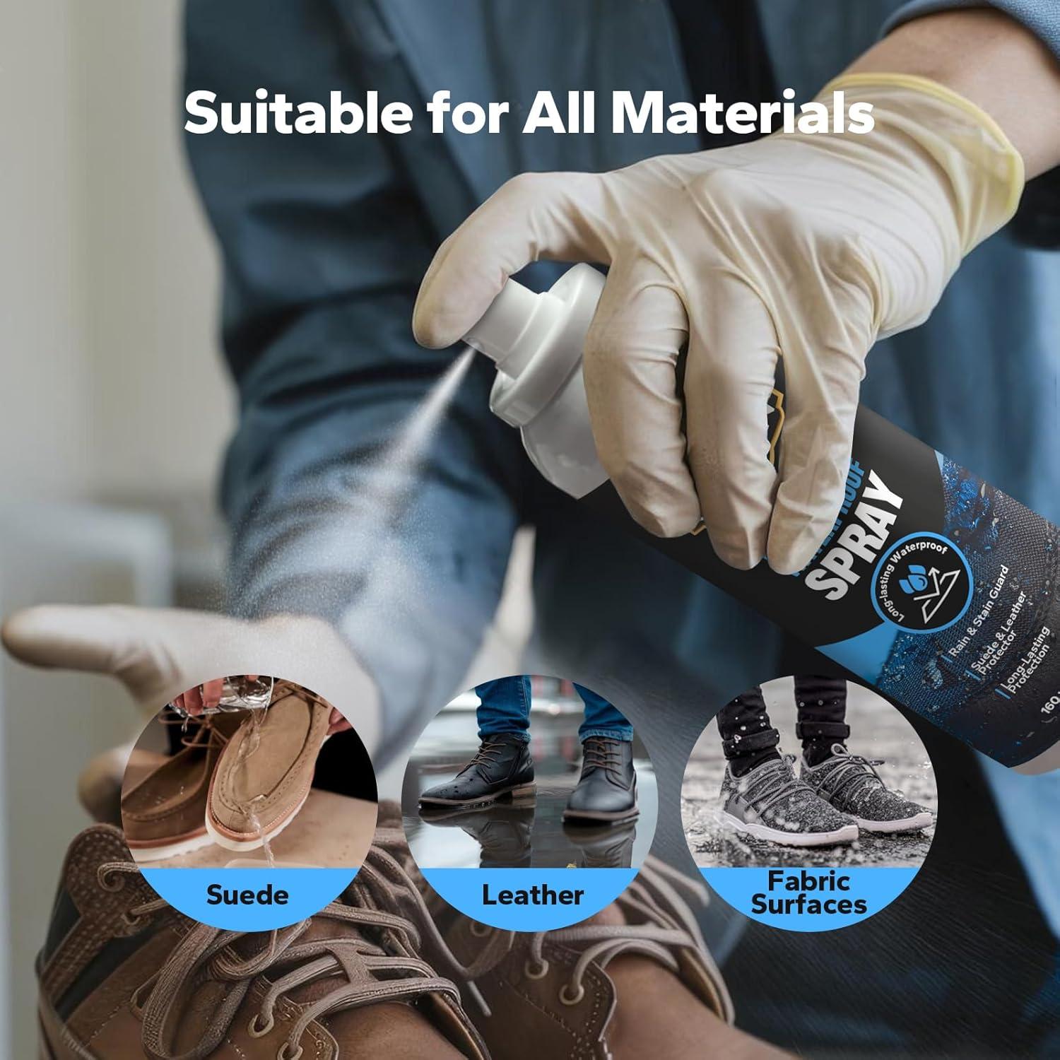 Spray Protector CleanCrown 160 ml - Impermeabilizante para Zapatos y Cuero