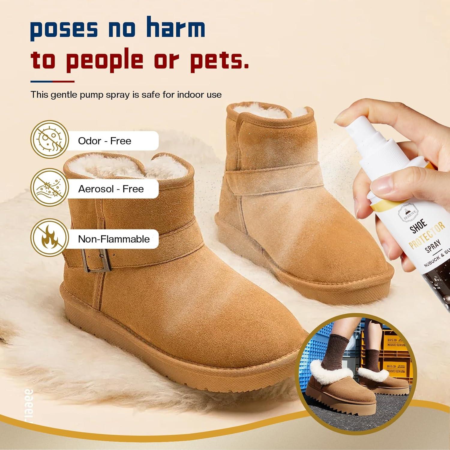 Spray Protector Impermeable Beriove 150ml para Ante y Nubuck