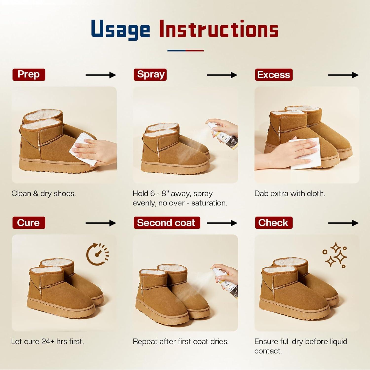 Spray Protector Impermeable Beriove 150ml para Ante y Nubuck