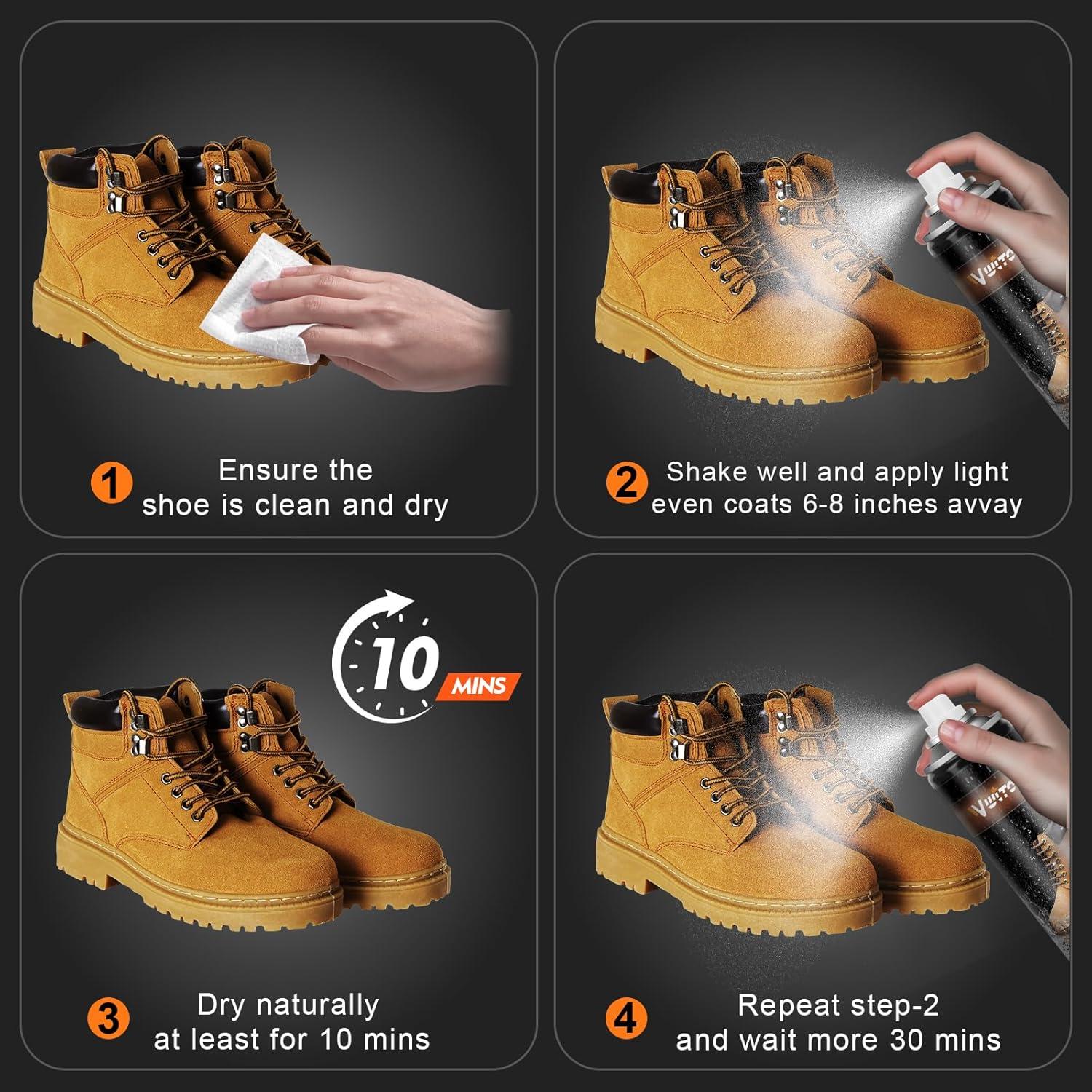 Spray Protector Impermeable para Zapatos 299 ml - Nano Tecnología