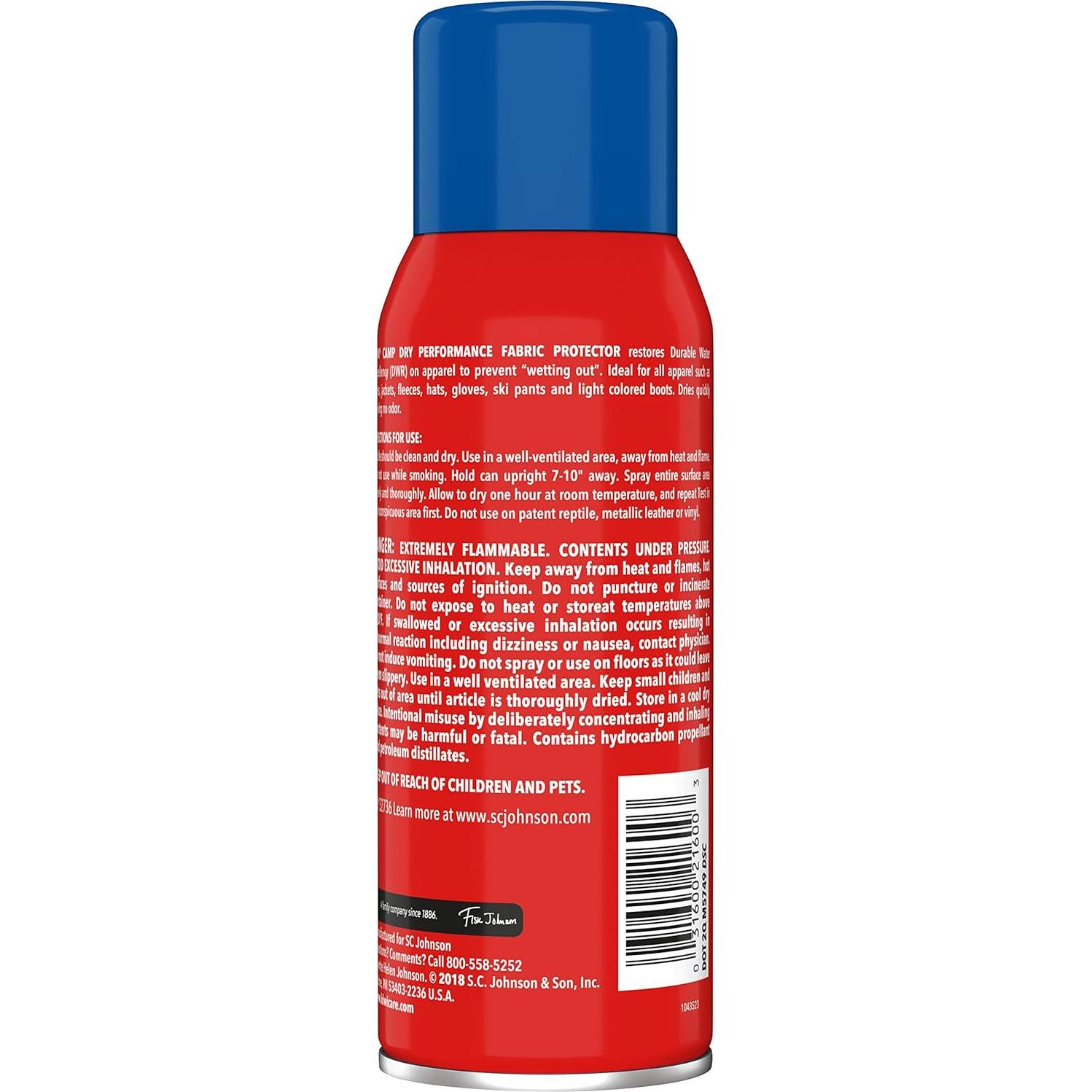 Protector de Tela Repelente al Agua Kiwi Camp Dry 2 Latas 300ml