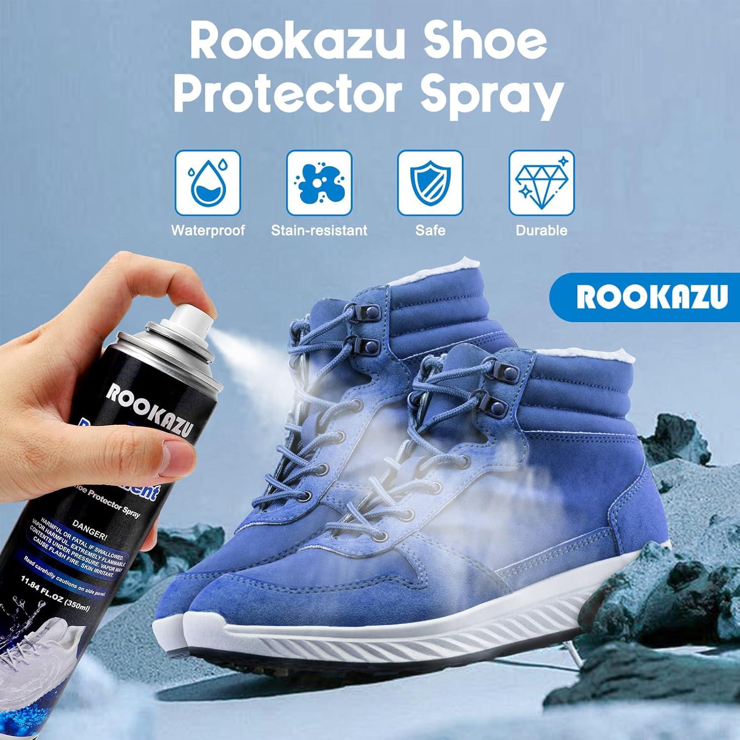 Spray Protector Impermeable Rookazu 350 ml para Zapatos