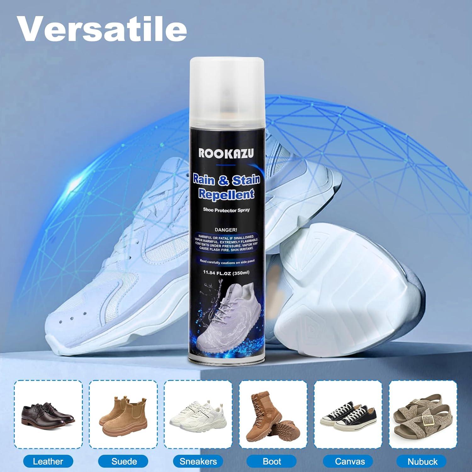 Spray Protector Impermeable Rookazu 350 ml para Zapatos