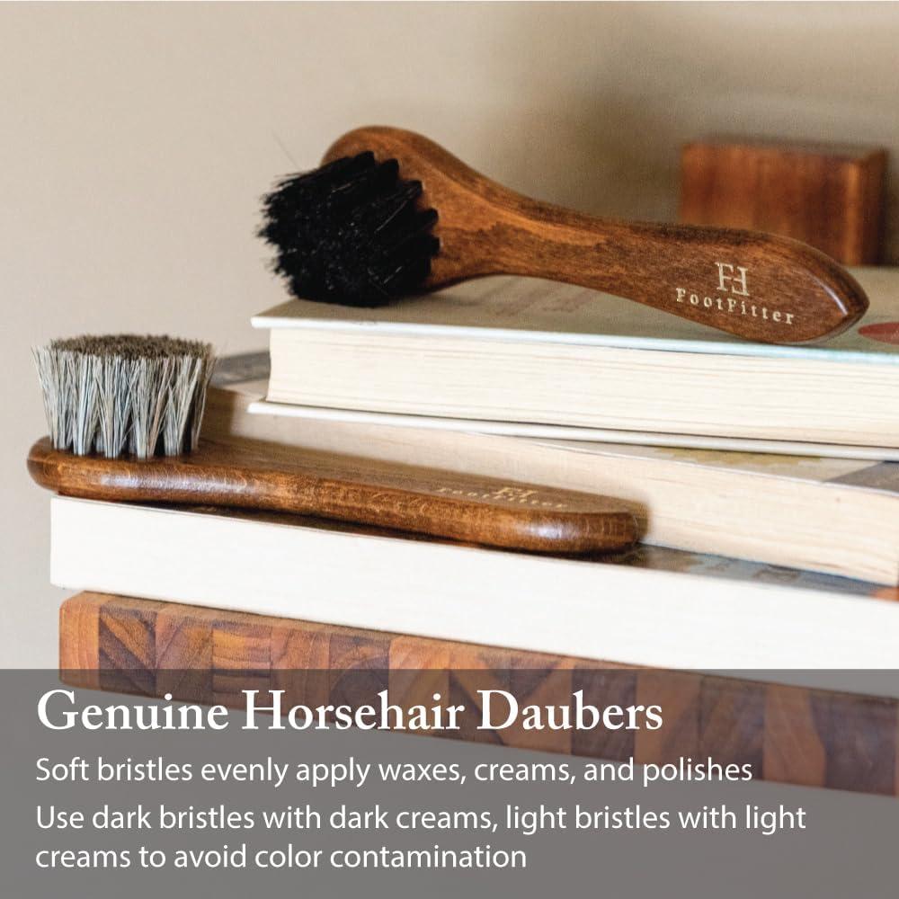 Kit de Cuidado de Zapatos FootFitter Ultimate - Cepillos y Accesorios