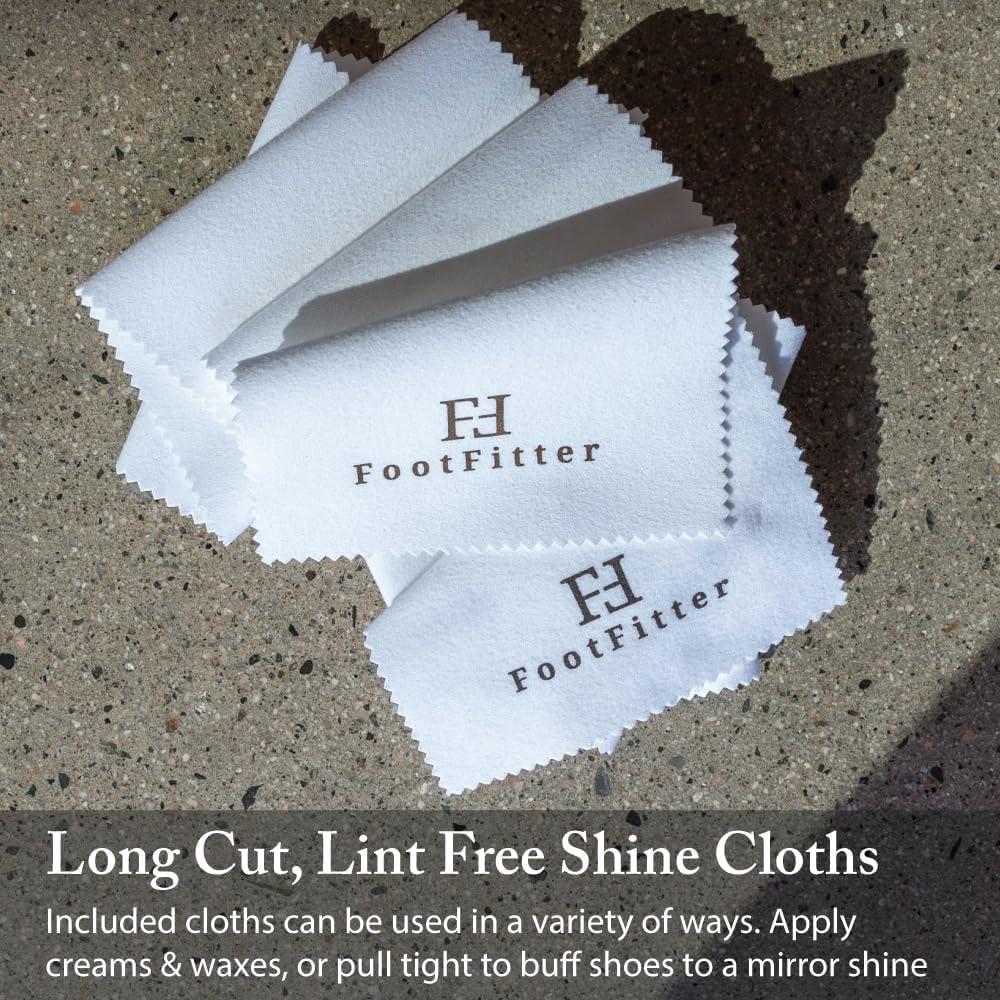 Kit de Cuidado de Zapatos FootFitter Ultimate - Cepillos y Accesorios