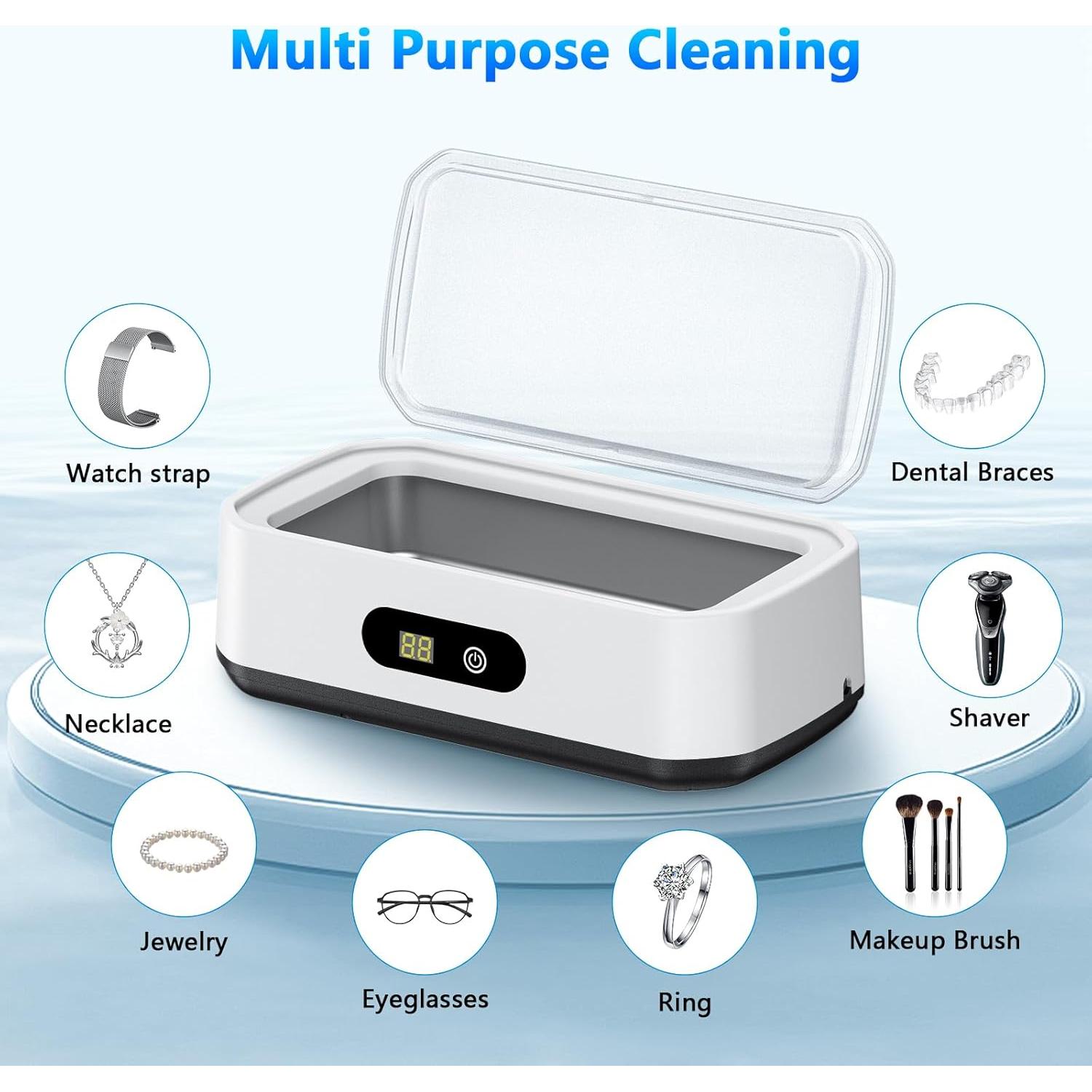 Limpiador Ultrasónico PKBD 2025 650ml 50kHz 5 Modos