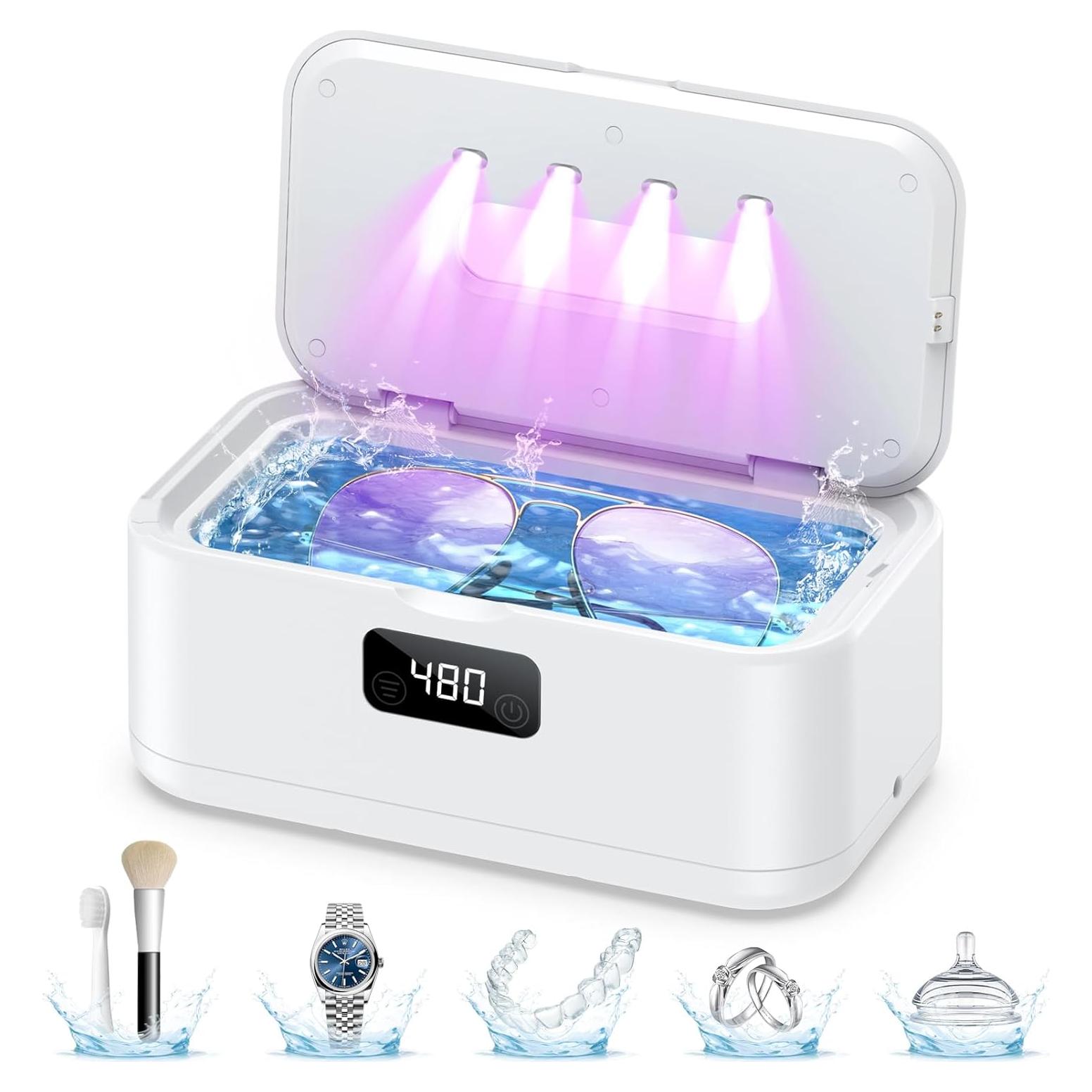 Limpiador Ultrasónico de Joyas TEBAL 50kHz Acero Inoxidable