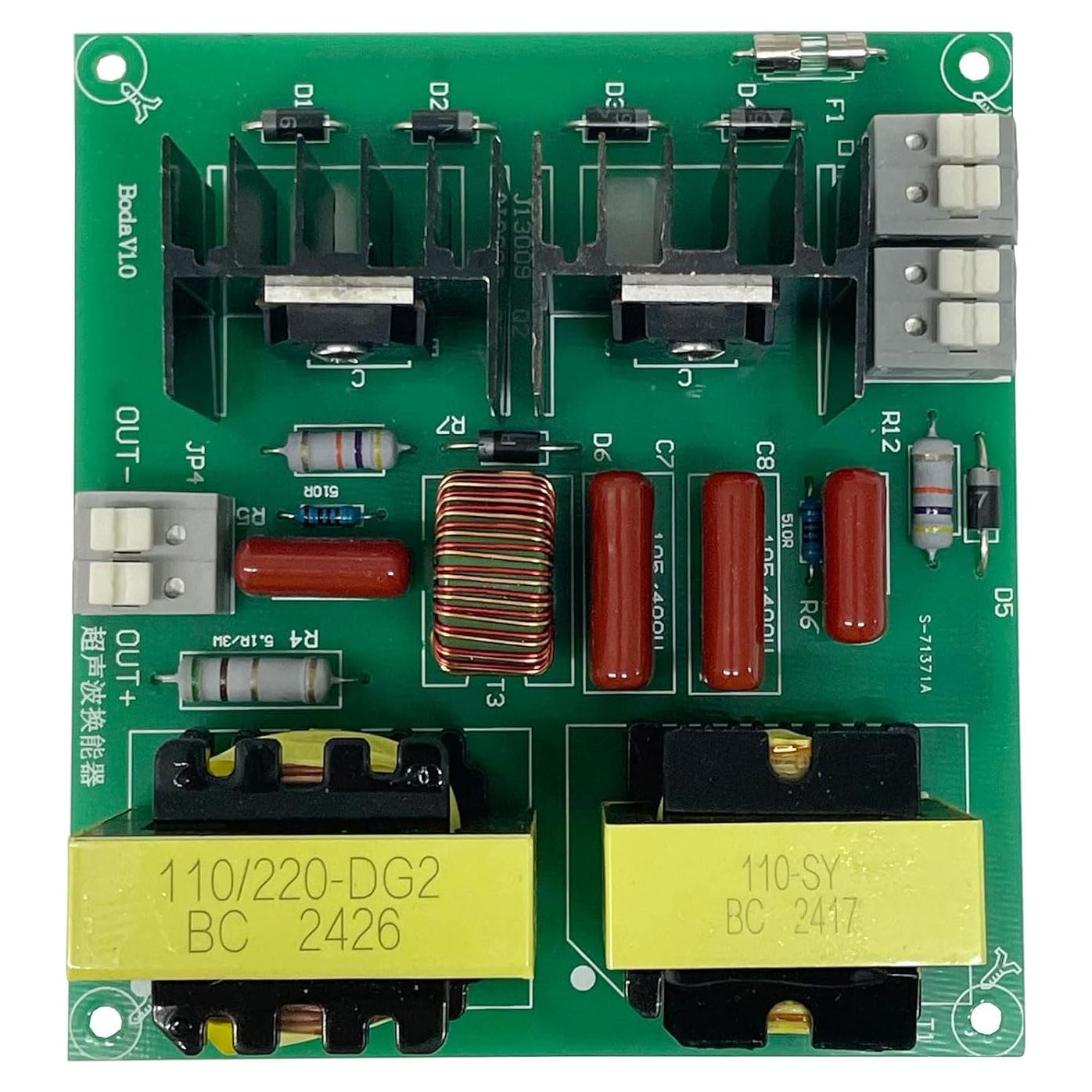 Placa de Control Ultrasónica Cgqshenqi 120W 40KHz 110V