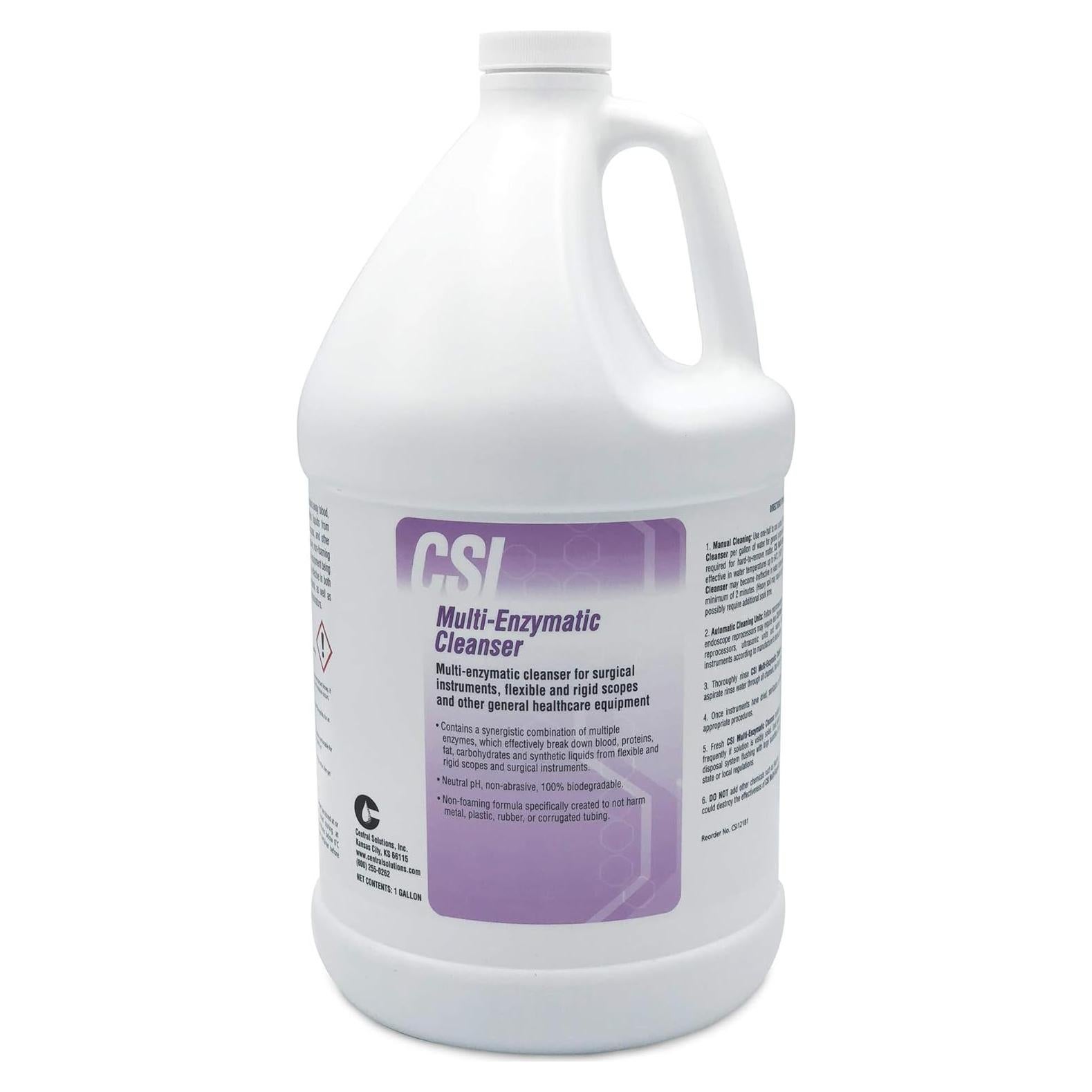 Limpiador Multi Enzimático CSI 3.78L - Grado Hospitalario