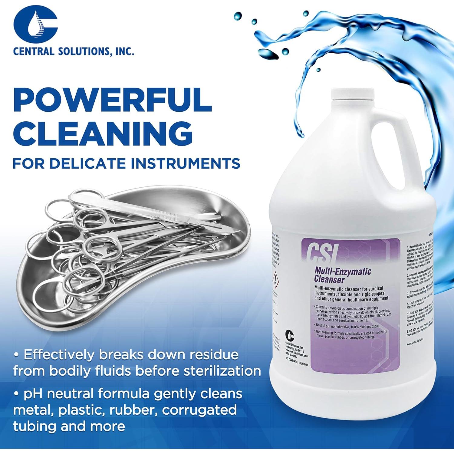 Limpiador Multi Enzimático CSI 3.78L - Grado Hospitalario