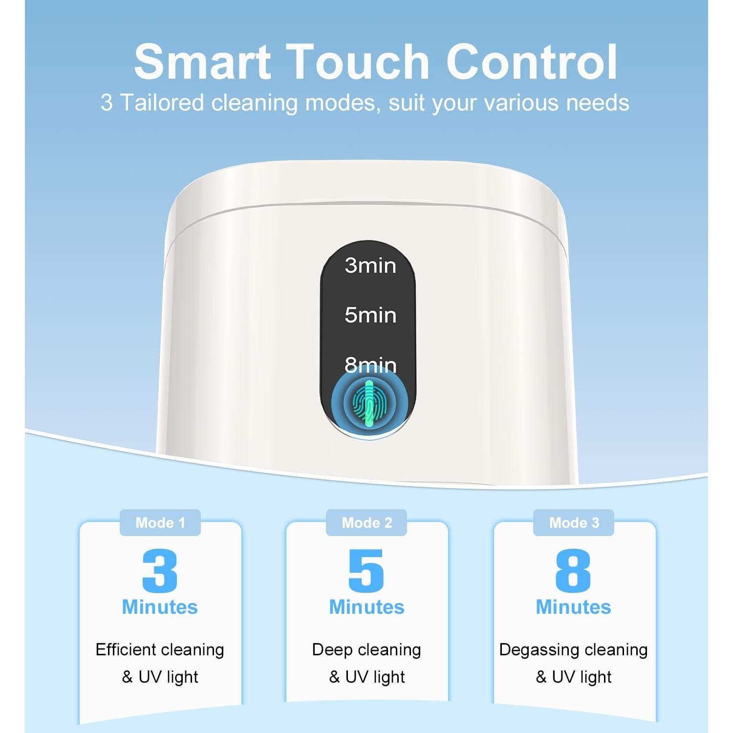 Limpiadora Ultrasónica de Retenedores 200ML 45kHz Likjhbn