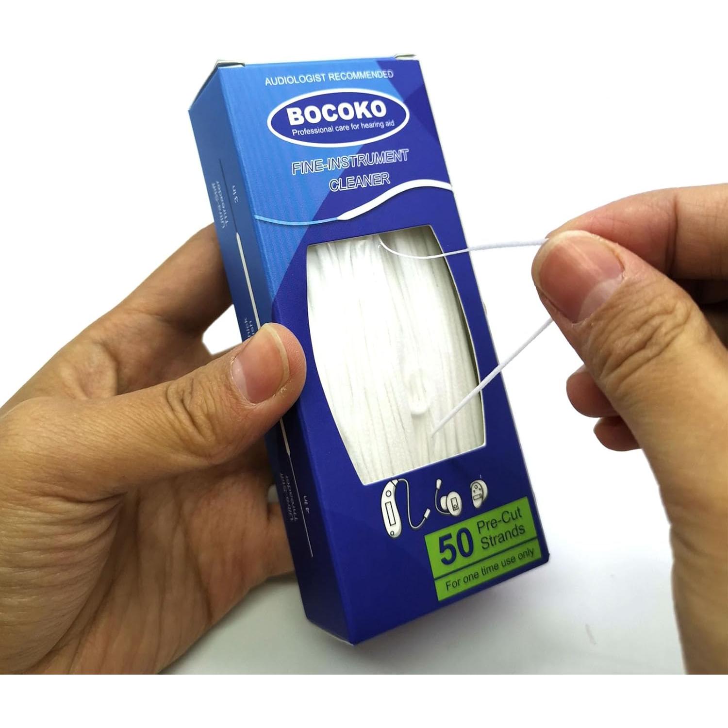 Kits de Limpieza para Audífonos BOCOKO - 50 Hilos de Nylon